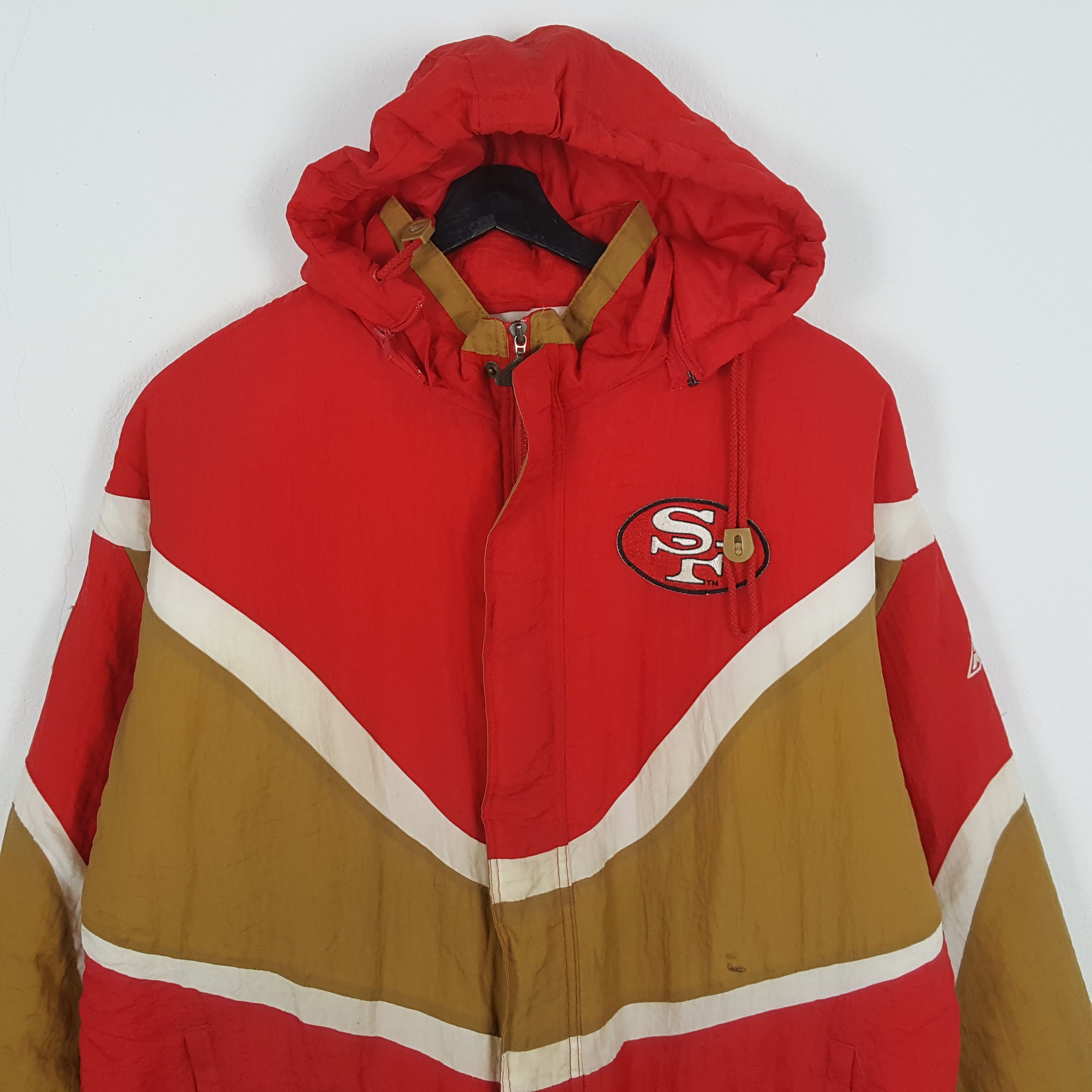 NFL × Vintage NFL SAN FRANCISCO 49ERS American Football Team Jacket Size US XXL / EU 58 / 5 - 4 Thumbnail