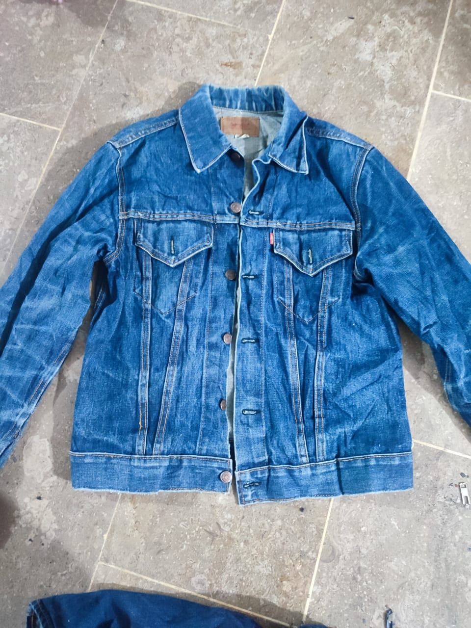 Vintage Levi’s 522 Women Denim Jacket big E Made in USA