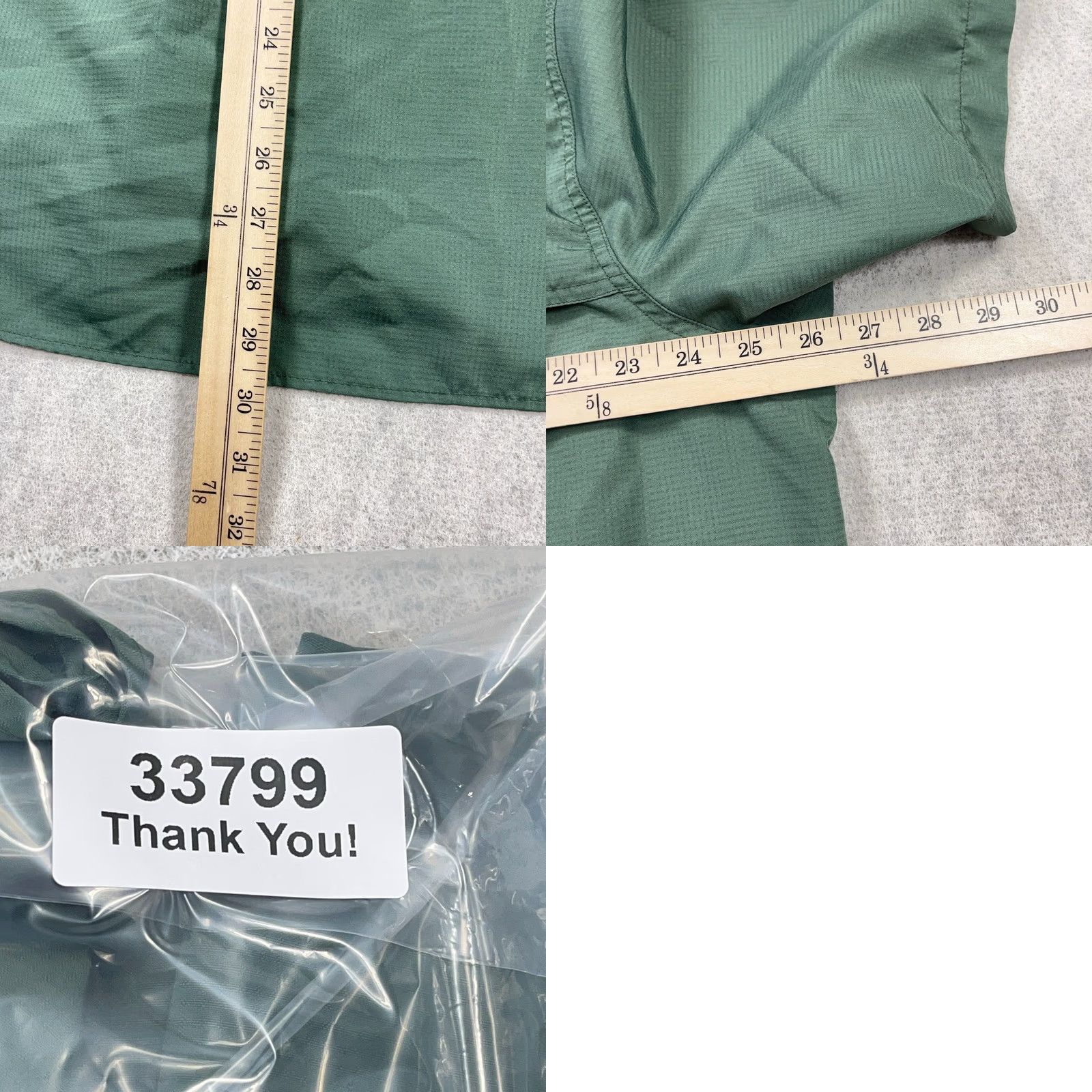 Eddie Bauer Eddie Bauer Shirt Men 2XL Button-Up Olive Green Solid Short Sleeve Regular Size Size US XXL / EU 58 / 5 - 8 Thumbnail