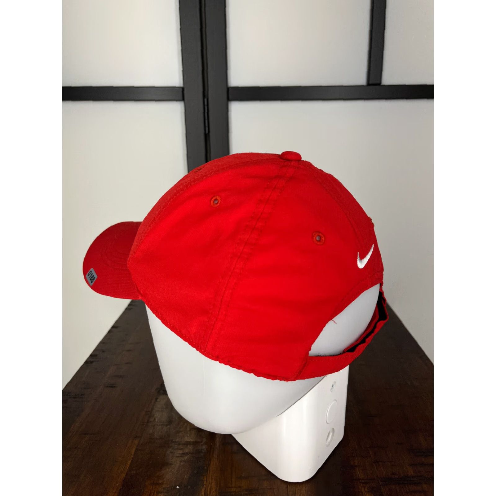Nike Nike Golf Hat Cap Strap Back One Size Adult Red Poly Hat Nike Golf Hat Cap Strap Back Adult One Size Red Poly Younlife Pv Masters Golf Size ONE SIZE - 5 Thumbnail