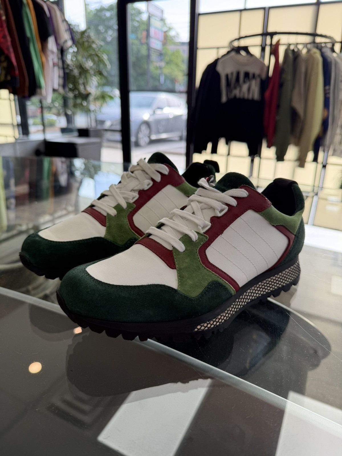 Gucci Suede Leather Trainer Size US 6 / EU 39 - 1 Thumbnail
