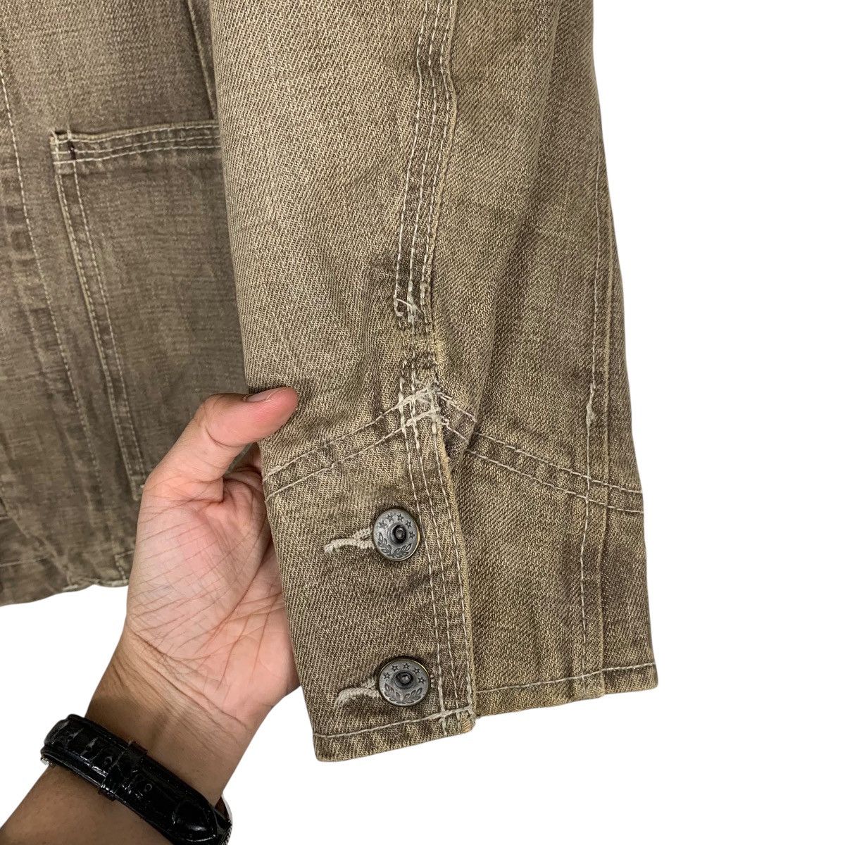 Takeo Kikuchi Takeo Kikuchi Chore Denim Jacket Size US M / EU 48-50 / 2 - 13 Thumbnail