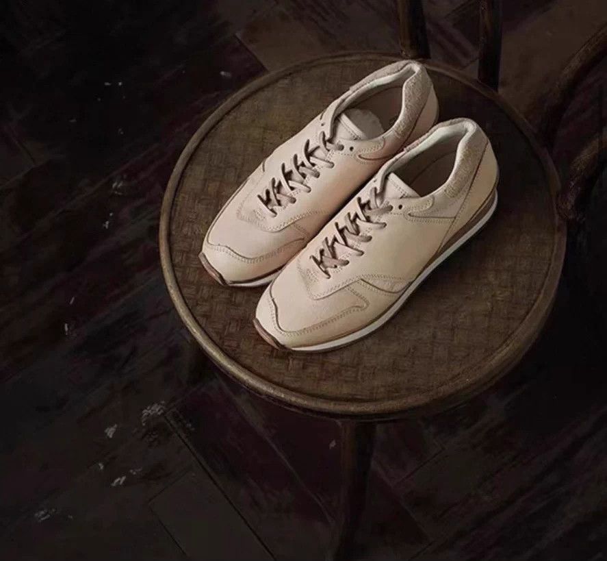 Hender Scheme Hender Scheme Men's Leather Trainers color-evolving 41 new Size US 8 / EU 41 - 3 Thumbnail