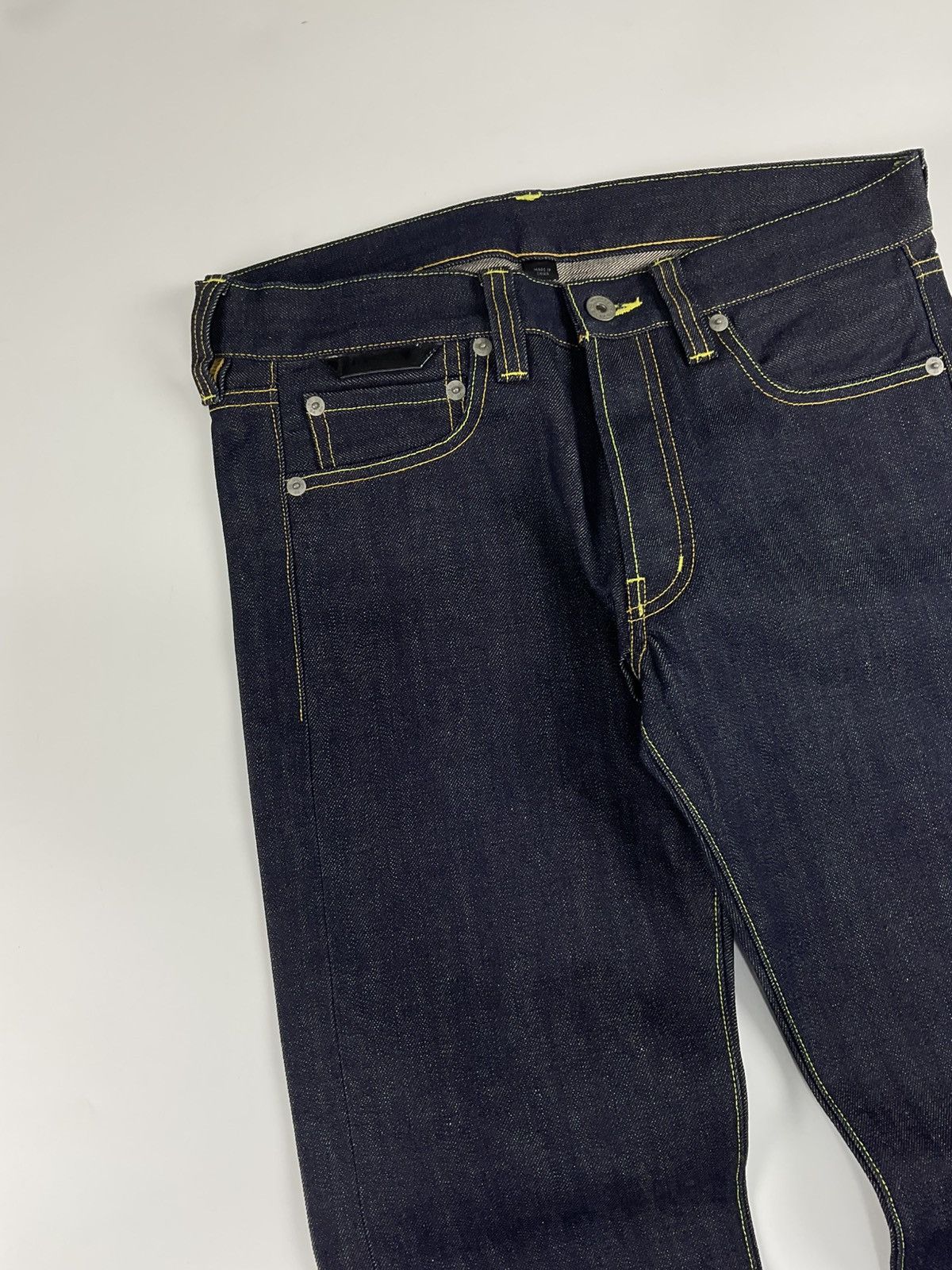 Y-3 Y3 - Yohji Yamamoto Selvedge Raw Denim Size US 30 / EU 46 - 3 Thumbnail
