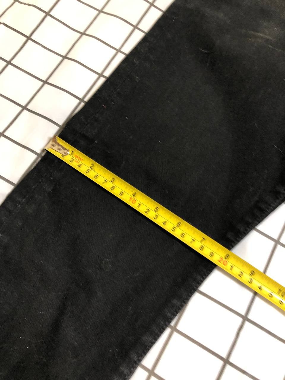 Levi's Mens LEVI STRAUSS 512 Black Stretch Denim Big E Jeans Size US 34 / EU 50 - 3 Thumbnail