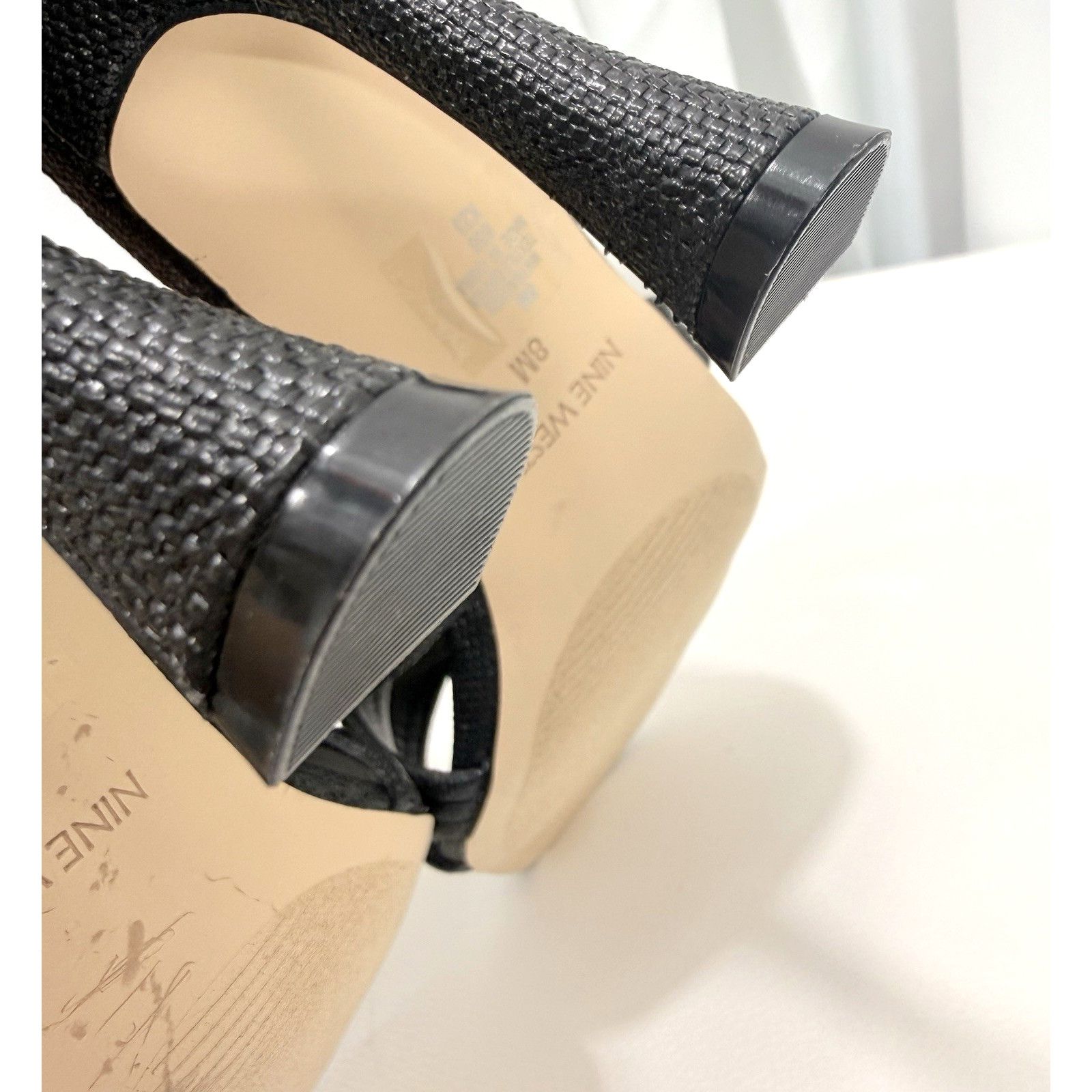 Nine West Nine West Black Crisscross Strap Slide Sandal Size 8M Size US 8 / IT 38 - 7 Thumbnail