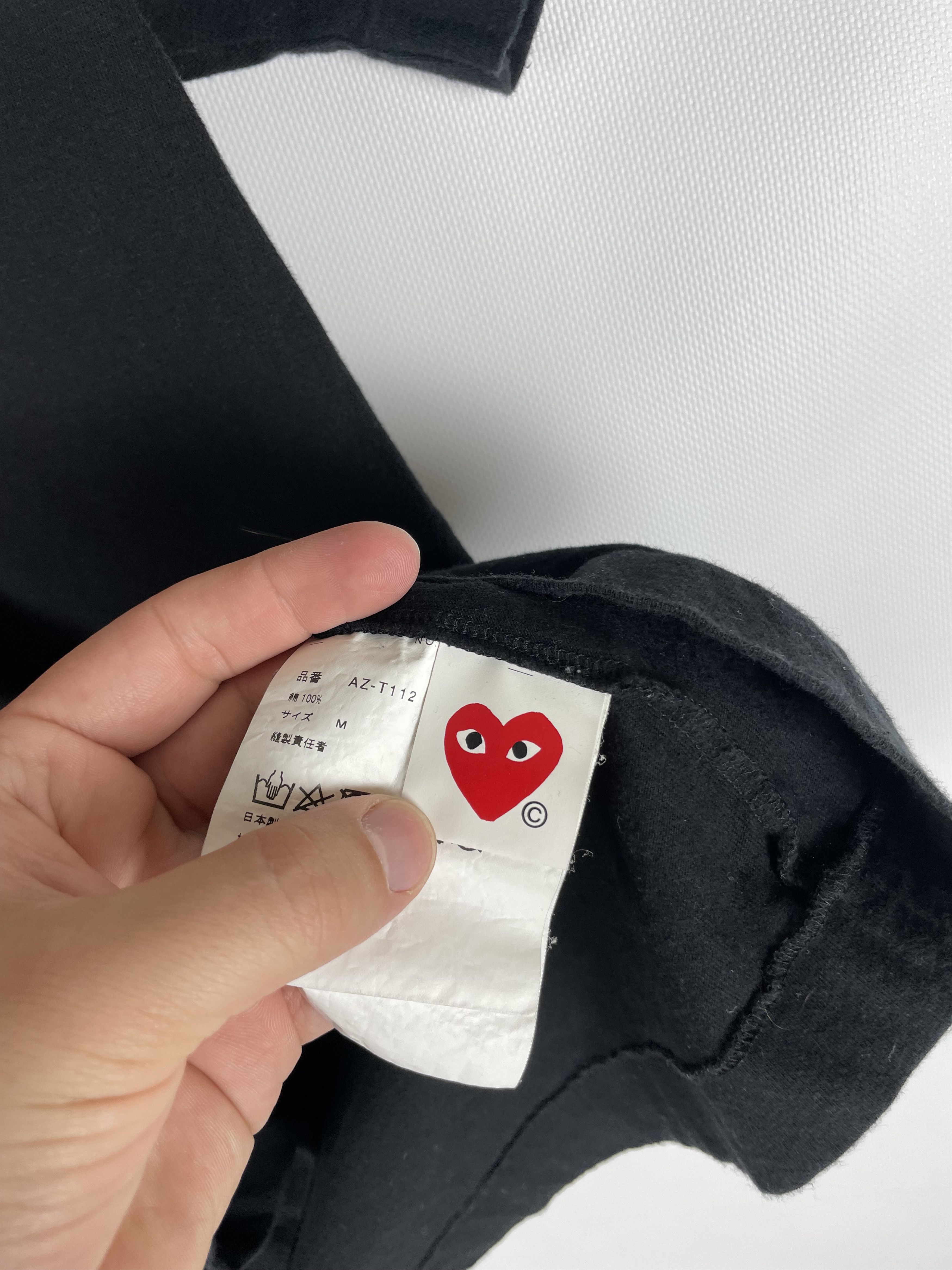 Comme des Garcons Play Comme des Garçons tee logo hearts Size M / US 6-8 / IT 42-44 - 8 Thumbnail