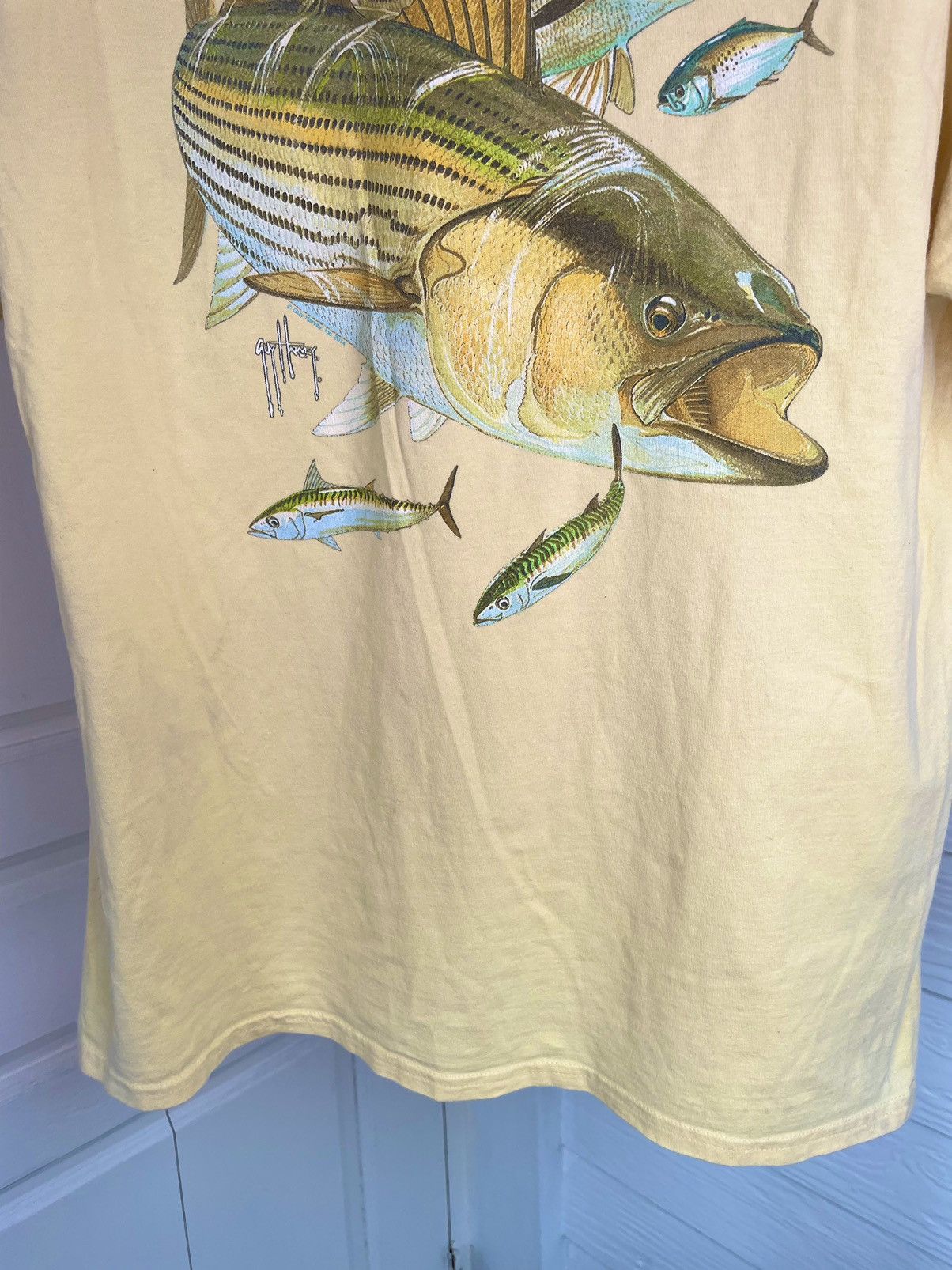Guy Harvey VINTAGE 2014 GUY HARVEY POCKET TEE Size US L / EU 52-54 / 3 - 9 Thumbnail
