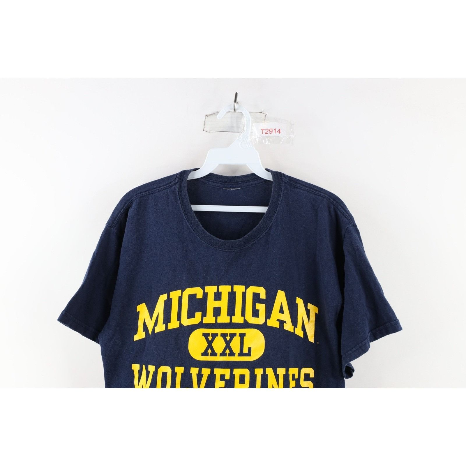 Vintage Vintage 90s University of Michigan Wolverines T-Shirt Size US M / EU 48-50 / 2 - 2 Thumbnail