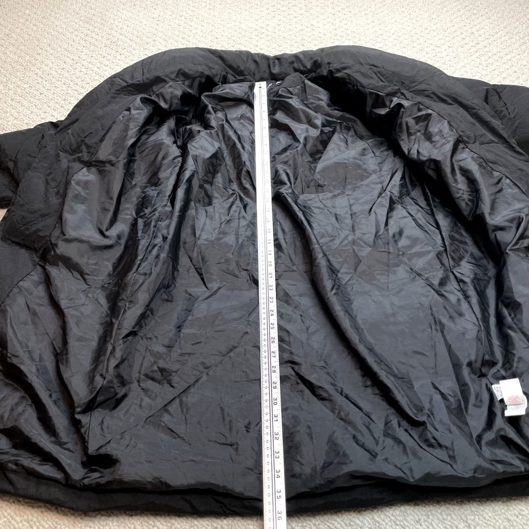 Boohoo VINTAGE Boohoo Puffer Jacket Womens 4 Long Polyester Solid Pockets Black Size 4 Regular Womens Size S / US 4 / IT 40 - 6 Thumbnail