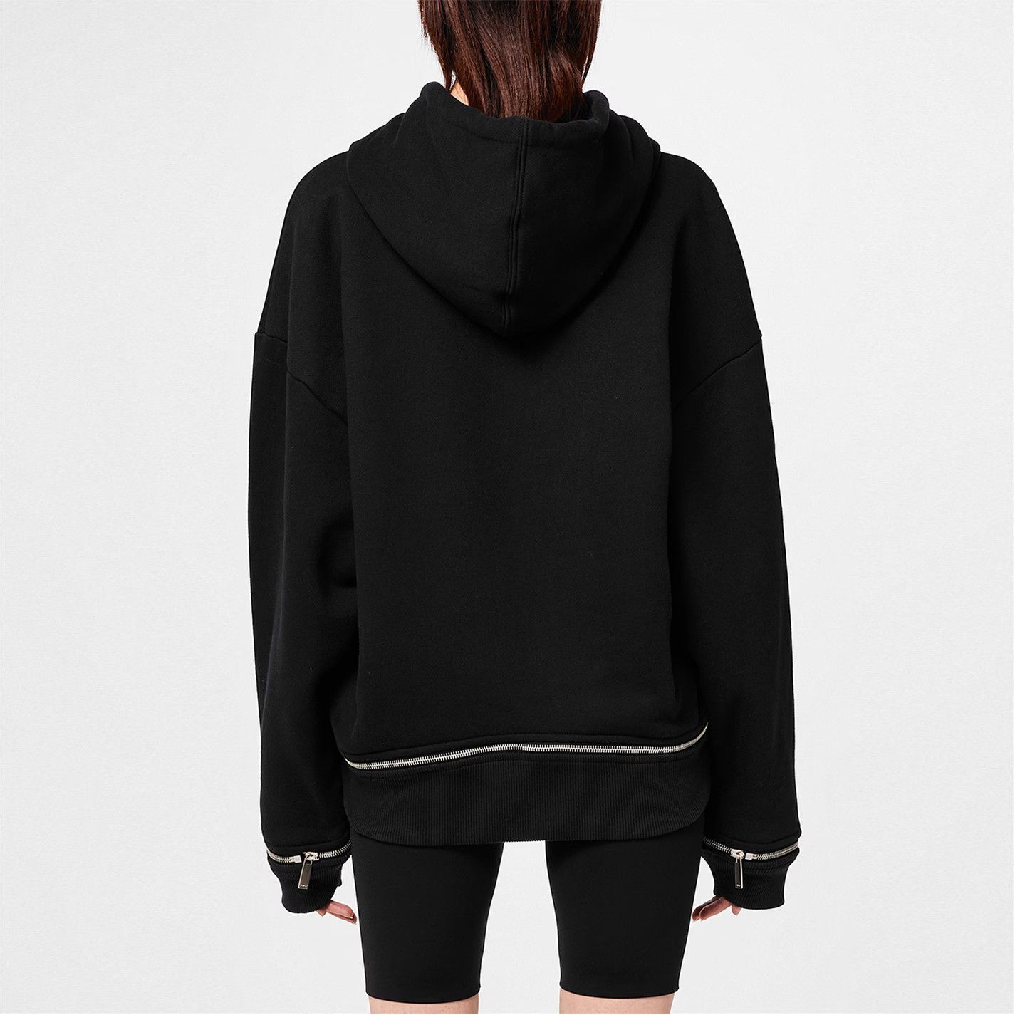 Off-White o1g2r1mq1224 Hoodie in Black Size XS / US 0-2 / IT 36-38 - 5 Thumbnail