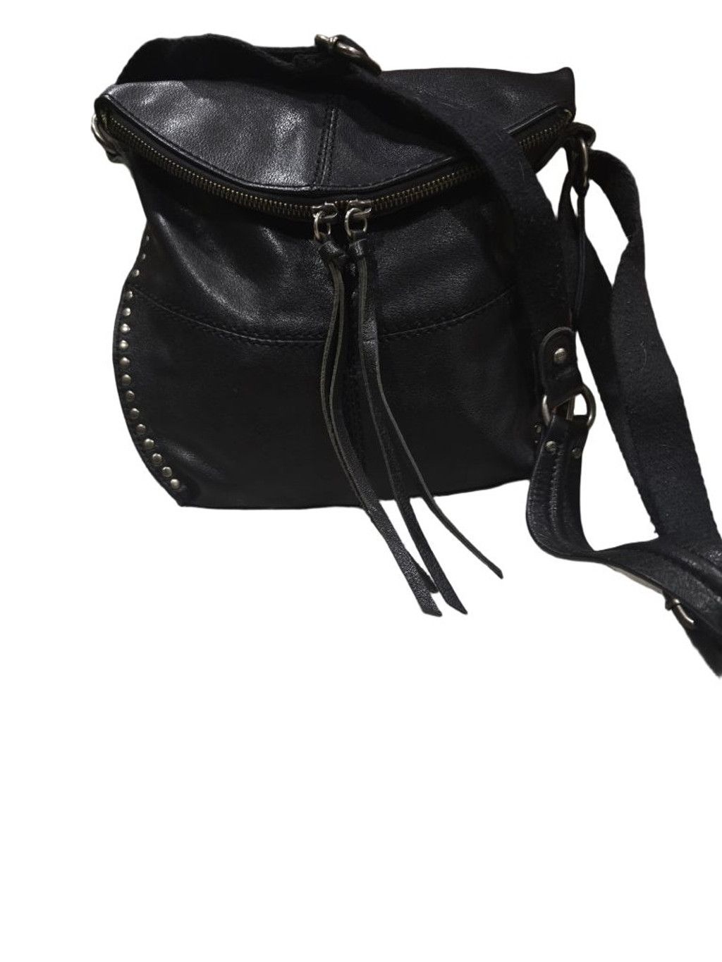 The Sak The Sak Silverlake Black Leather Studded Crossbody Bag Size ONE SIZE - 1 Thumbnail