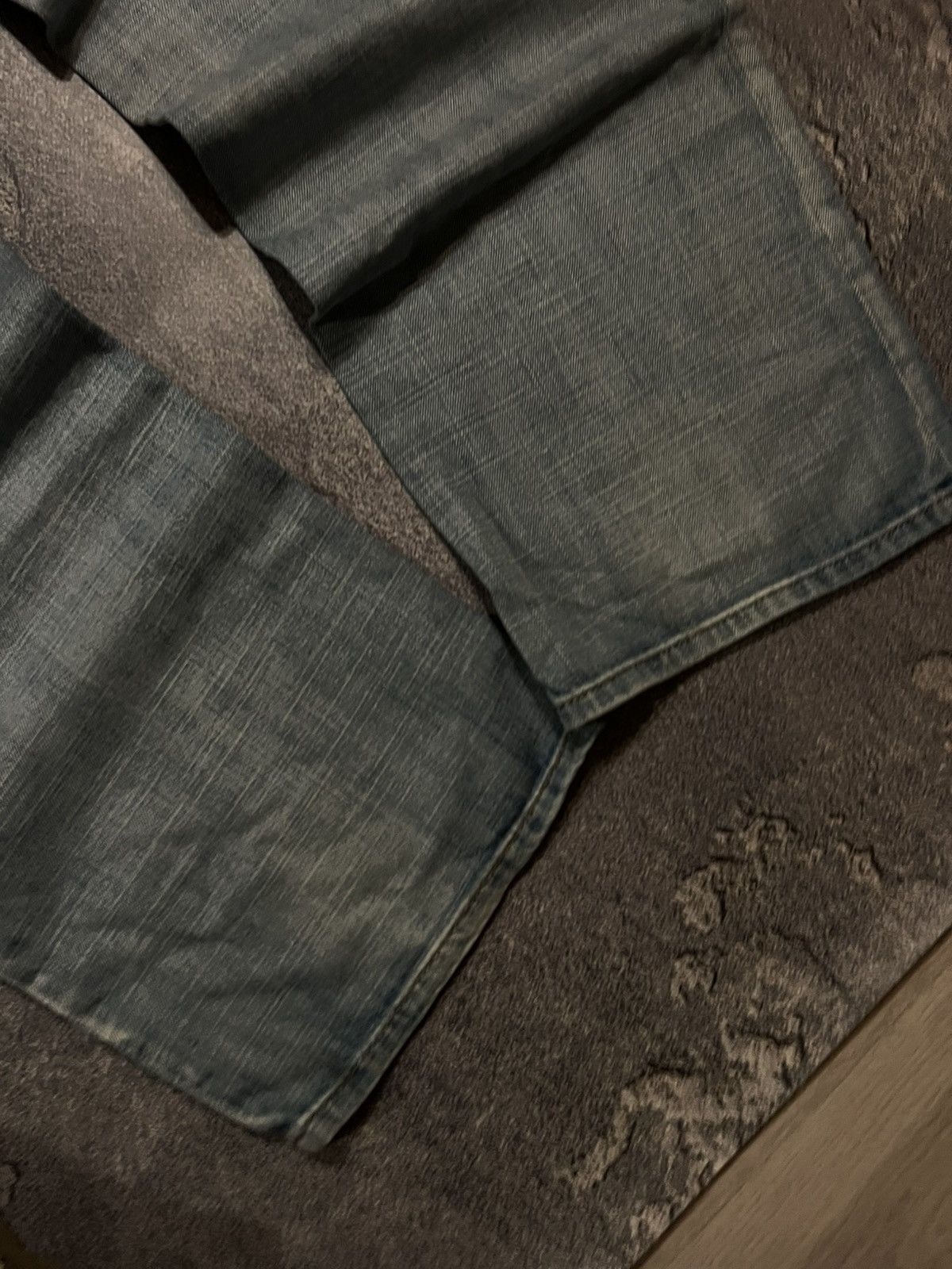 Vintage Avan-Garde Baggy Vintage Style Jeans / Retro Streetwear 90 Size US 38 / EU 54 - 6 Thumbnail