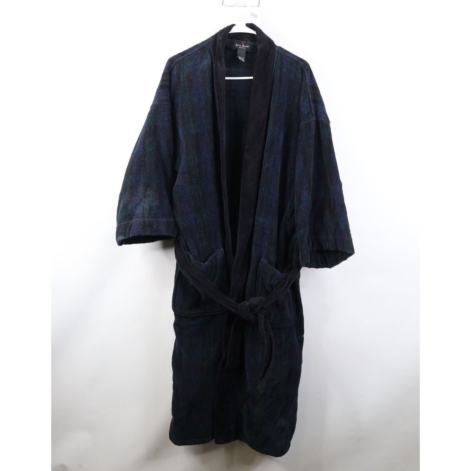 Vintage Vintage 90s Streetwear Faded Heavyweight Cotton Bath Robe Size US L / EU 52-54 / 3 - 1 Thumbnail