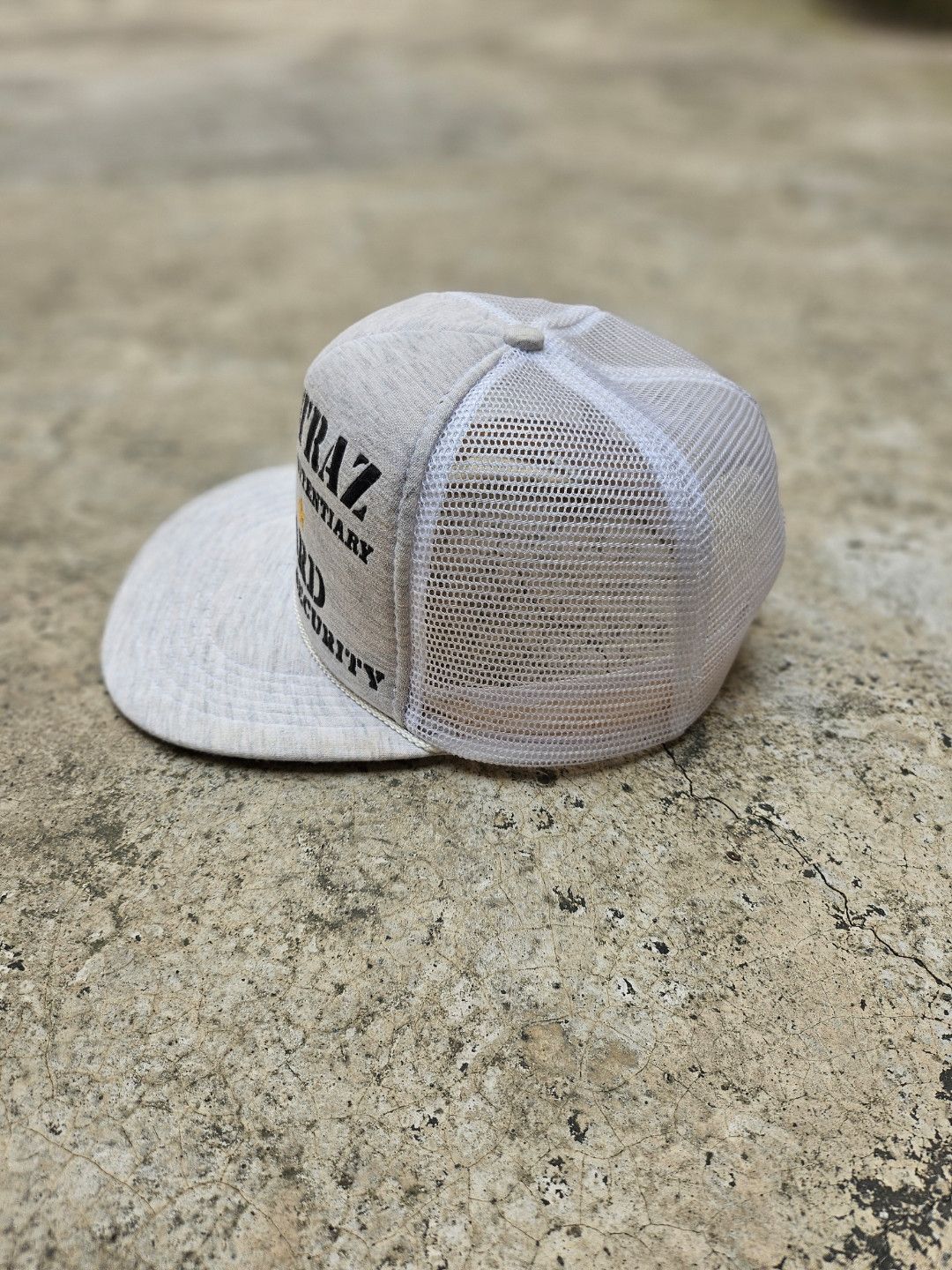 Vintage Vintage Alcatraz Guard Trucker hat Size ONE SIZE - 4 Thumbnail