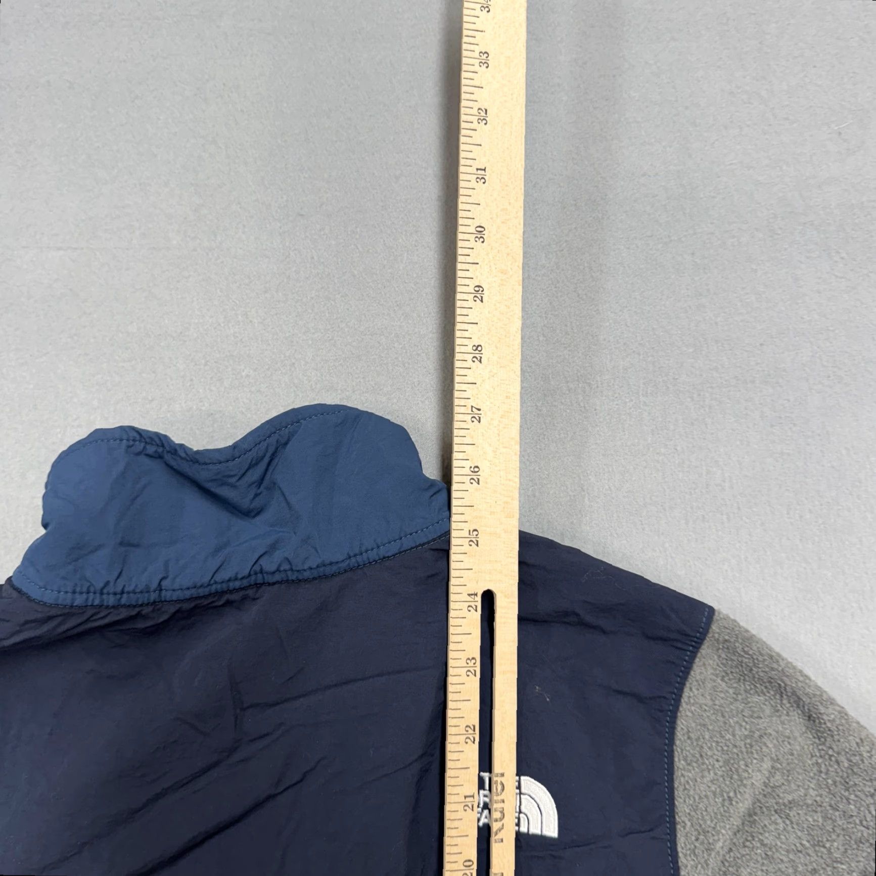 The North Face The North Face Sweater Womens Medium Gray Blue Fleece Snap Half Zip Pullover Size M / US 6-8 / IT 42-44 - 7 Thumbnail