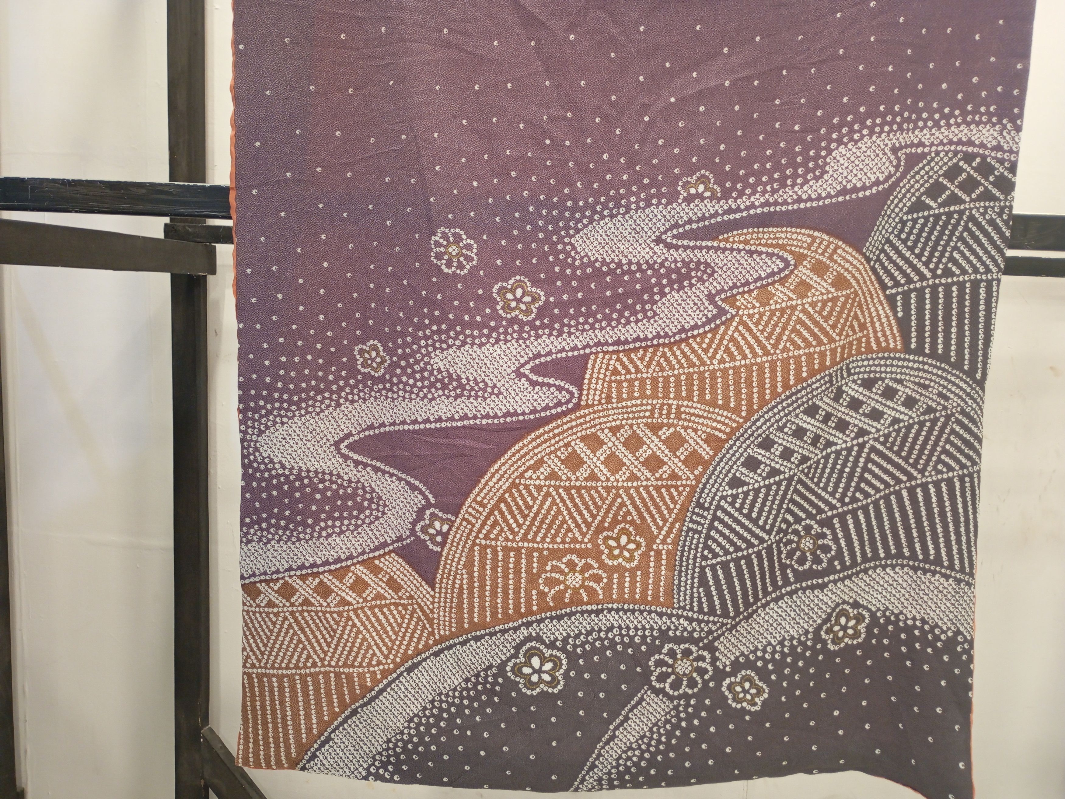 Japanese Brand Japanese kanoko shibori scarves scarf shawl Size ONE SIZE - 3 Thumbnail