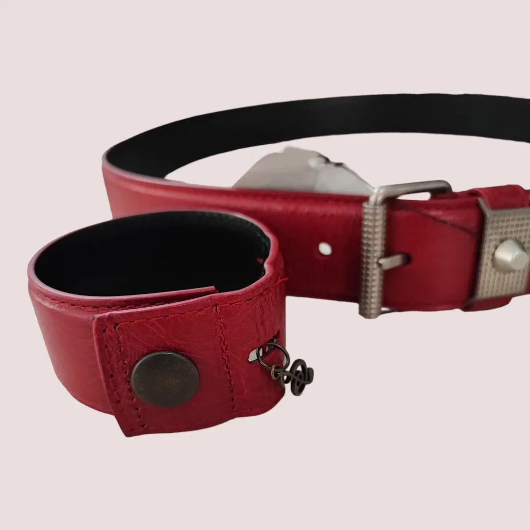 Balenciaga Balenciaga custom belt & bracelet set – Fashionella Size ONE SIZE - 7 Thumbnail