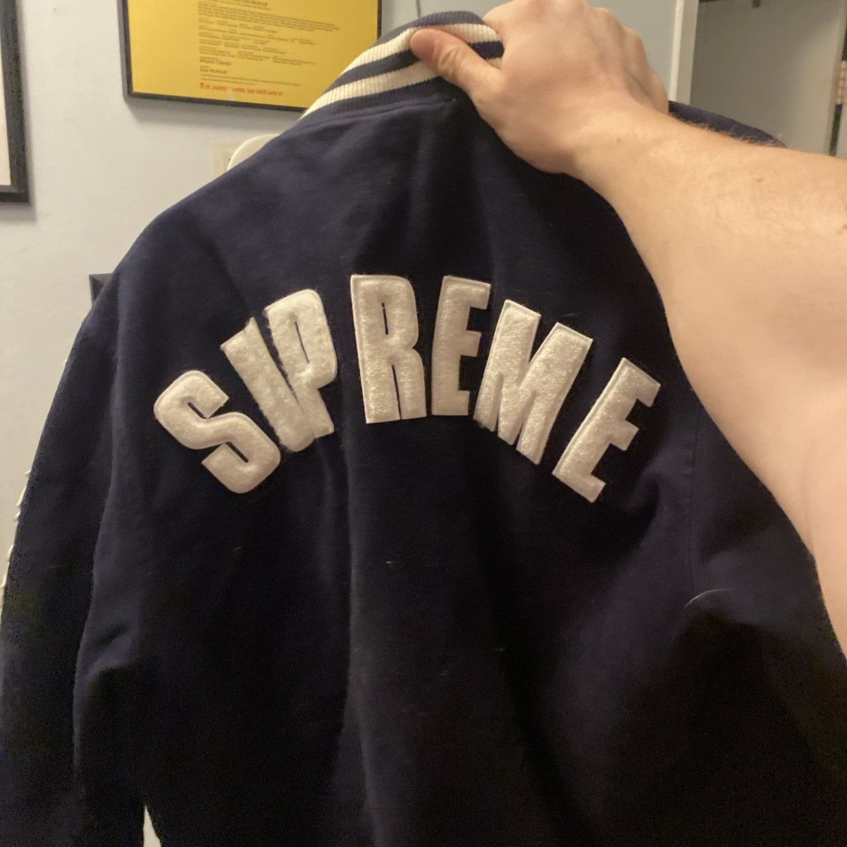 Supreme Supreme X New Era MLB Varsity Jacket Size US M / EU 48-50 / 2 - 2 Thumbnail