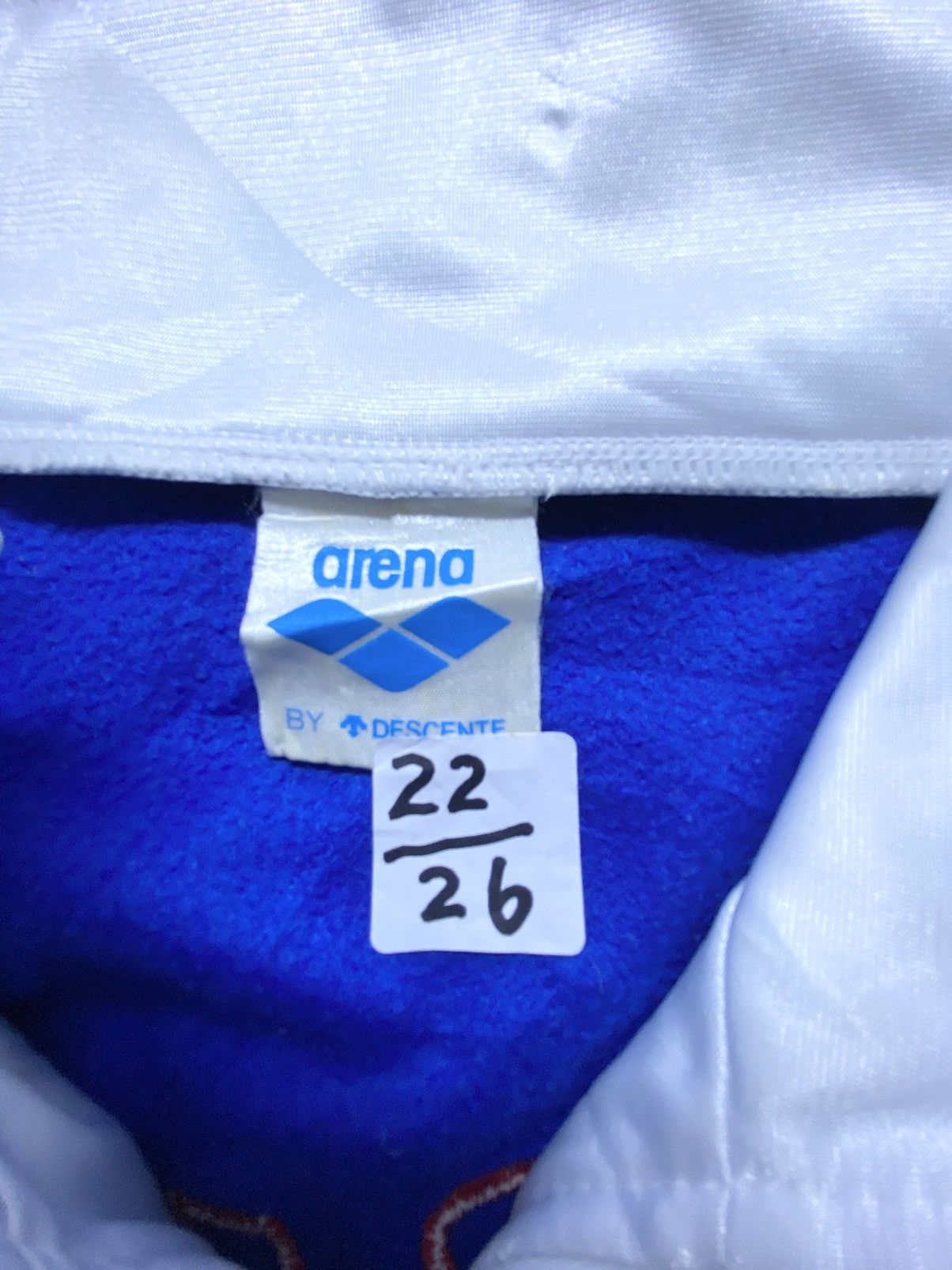 Japanese Brand × Vintage VINTAGE ARENA SWIMMING CLUB HUSLSC TRACKTOP JACKET SIDETAPE Size US M / EU 48-50 / 2 - 11 Thumbnail