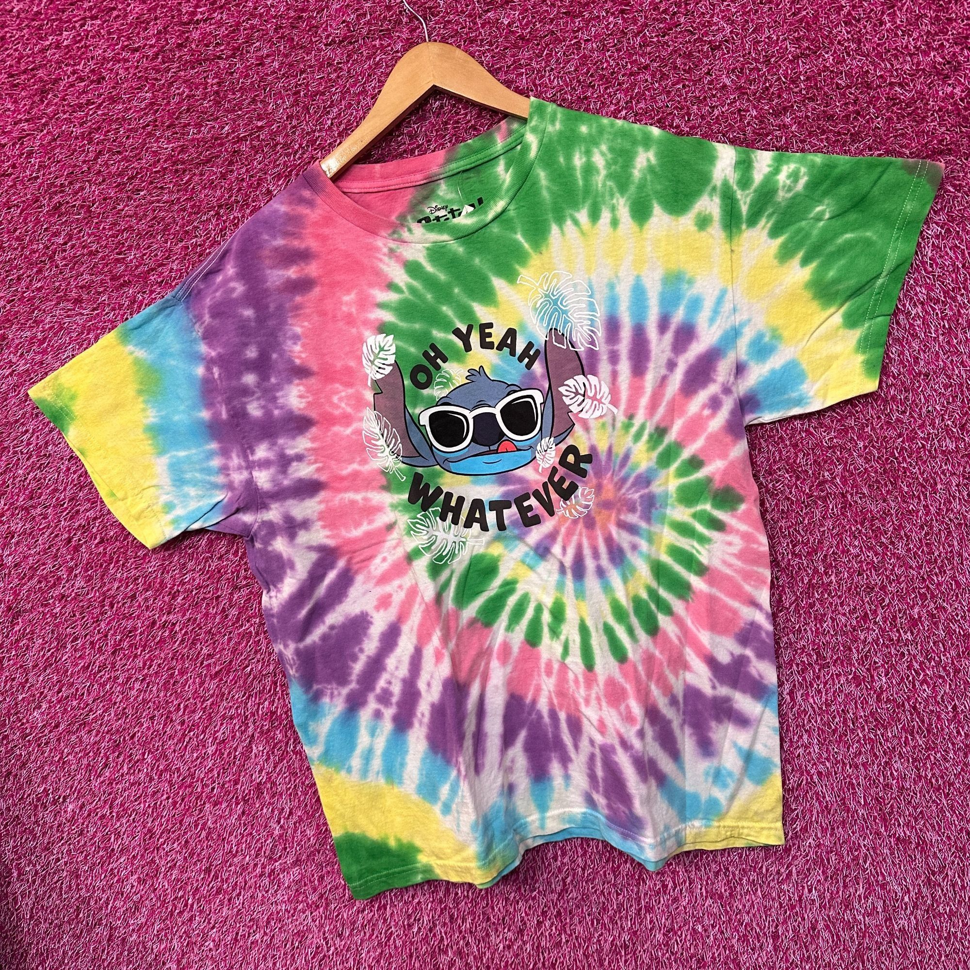 Disney Stitch Oh Yeah Whatever Lilo & Stitch Disney Movie Tie Dye L Size US L / EU 52-54 / 3 - 3 Thumbnail
