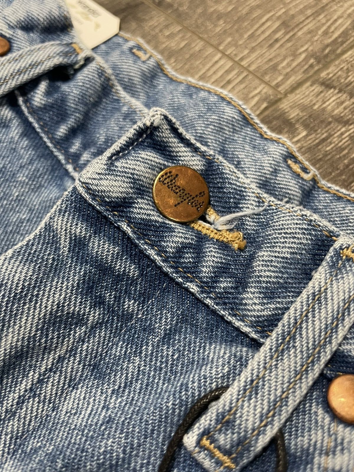 Urban Outfitters 2019 Wrangler x Lil Nas x UO Original Denim Pants Size US 30 / EU 46 - 6 Thumbnail