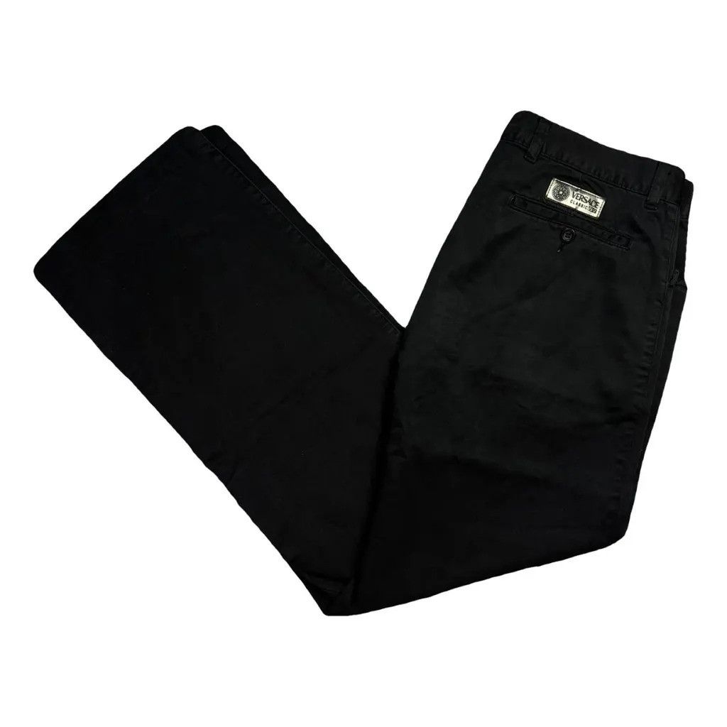 Versace Versace Pants Black Size 34 Size US 34 / EU 50 - 2 Thumbnail
