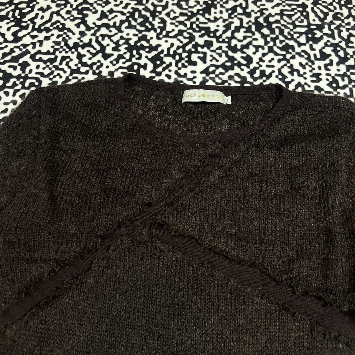 Japanese Brand Vintage Y2K Cache Cache Japanese Style Wool Sweater Size S / US 4 / IT 40 - 8 Thumbnail