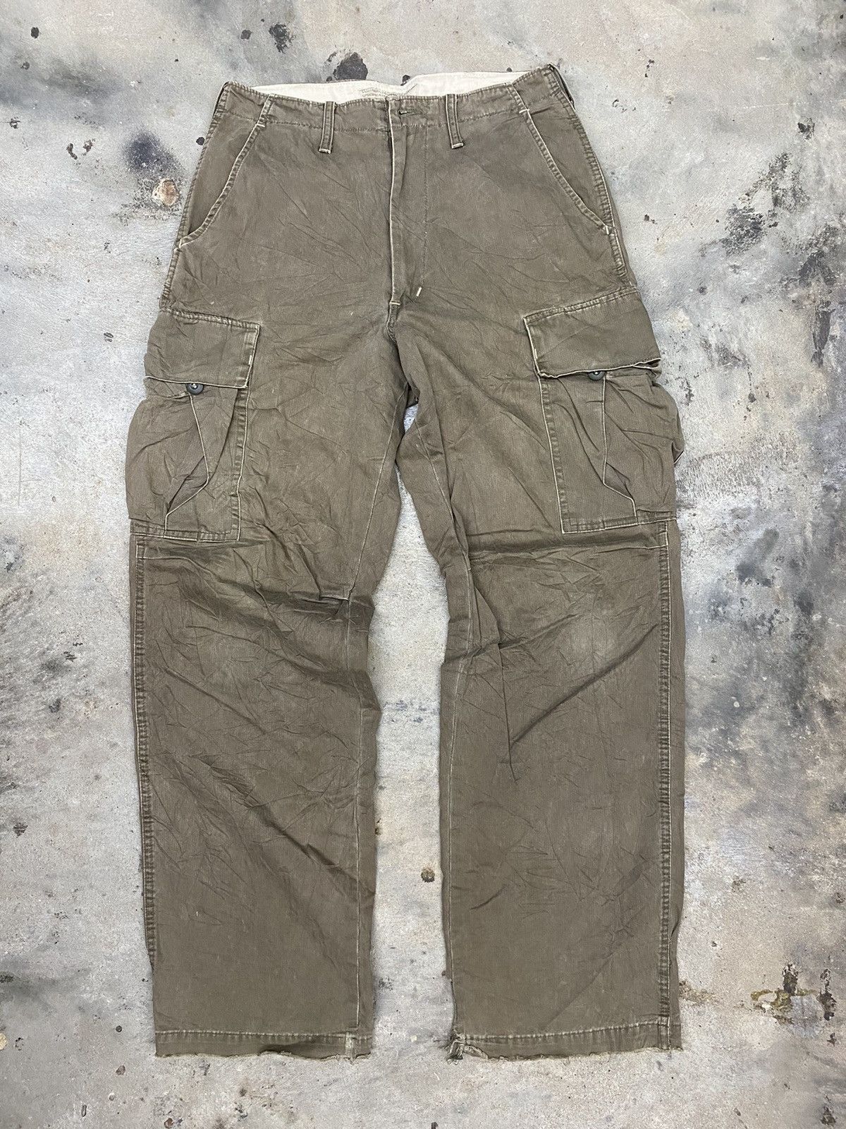Vintage military cargo pant blue way clothing b 6251 Size US 30 / EU 46 - 1 Thumbnail