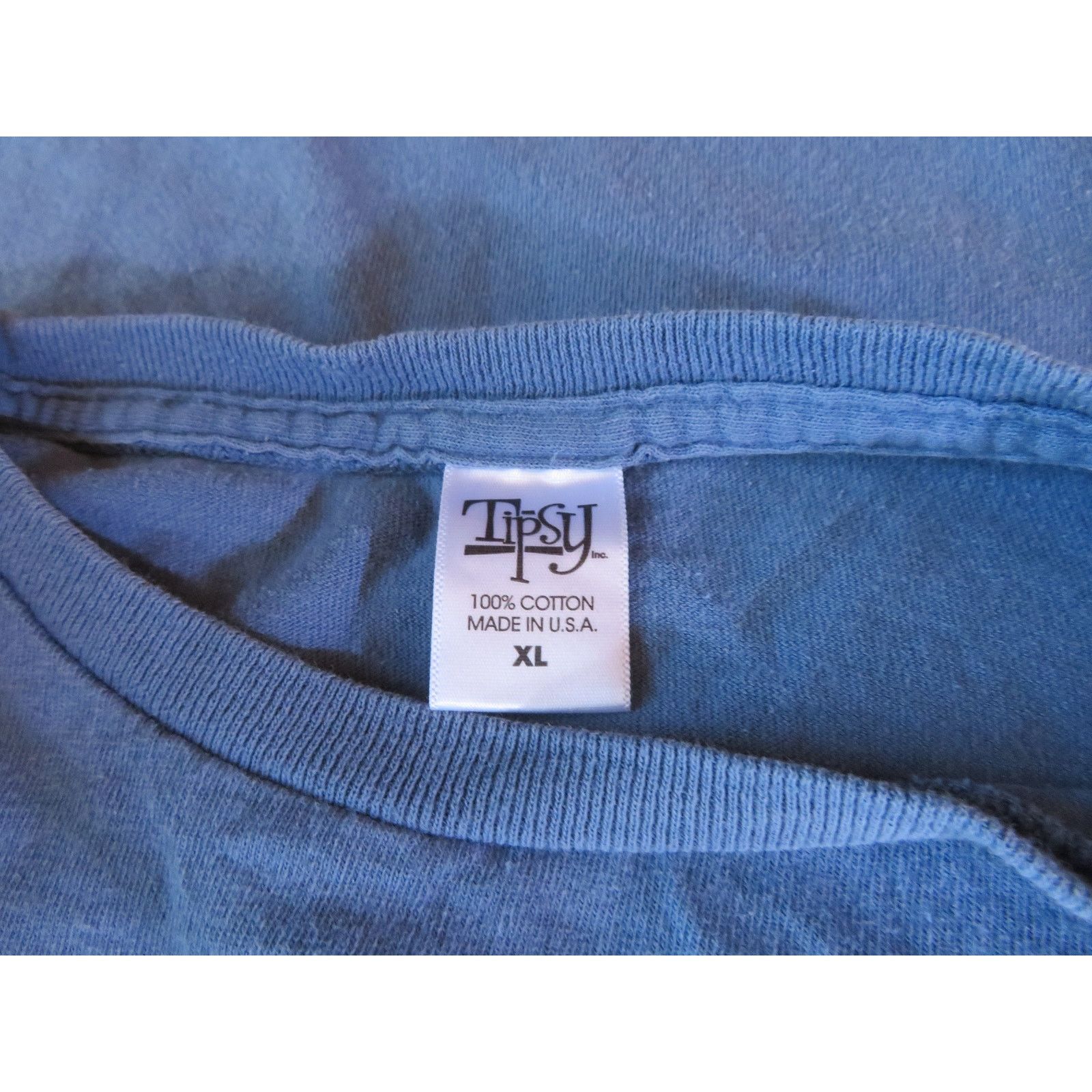 Other Grizzly Wolf Eagle Graphic T-shirt, Blue Sz XL Vintage Size US XL / EU 56 / 4 - 4 Thumbnail