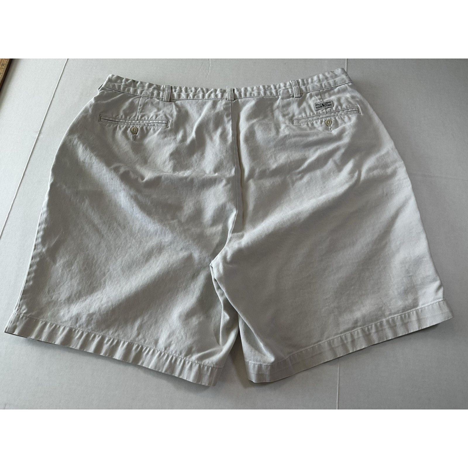 Polo Ralph Lauren Polo Ralph Lauren Classic Chino Tyler Shorts Cream Sz 42 Size US 42 / EU 58 - 12 Thumbnail
