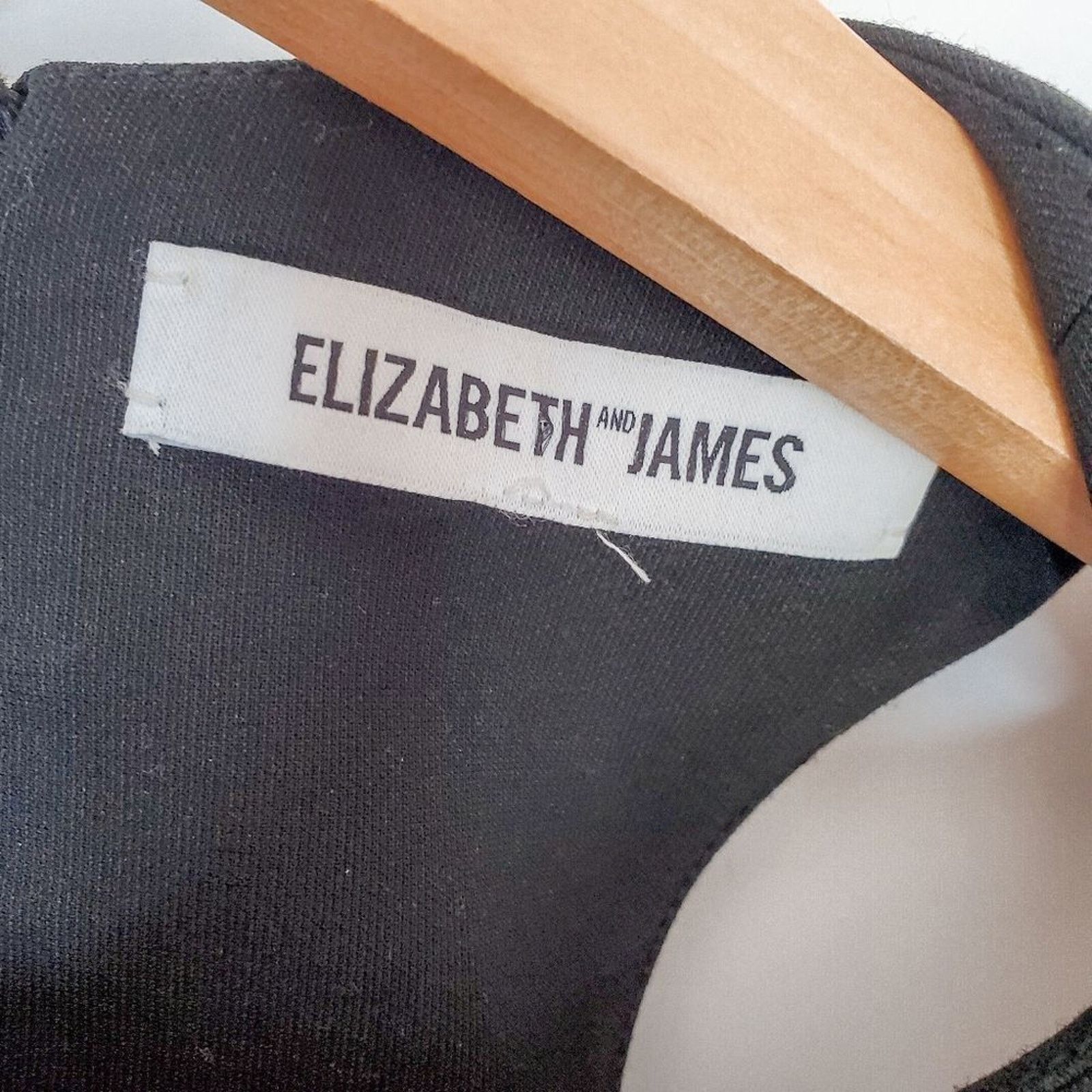 Elizabeth and James Elizabeth and James Black Freya Open Back Column Dress 0 XS Size XS / US 0-2 / IT 36-38 - 7 Thumbnail