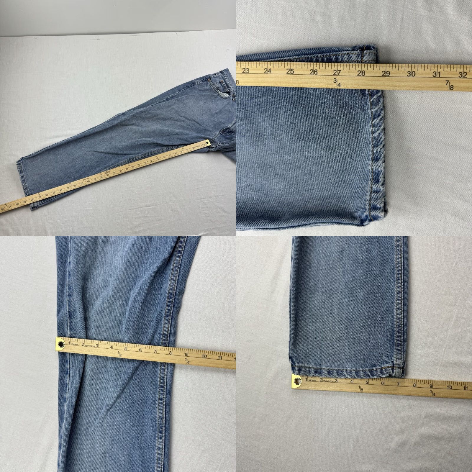 Old Navy VINTAGE Old Navy Jeans Womens 12 Short Blue Relaxed at Waist Denim Straight 90s Grunge Mens/Womens? Wait end. Size 34" / US 12 / IT 48 - 8 Thumbnail