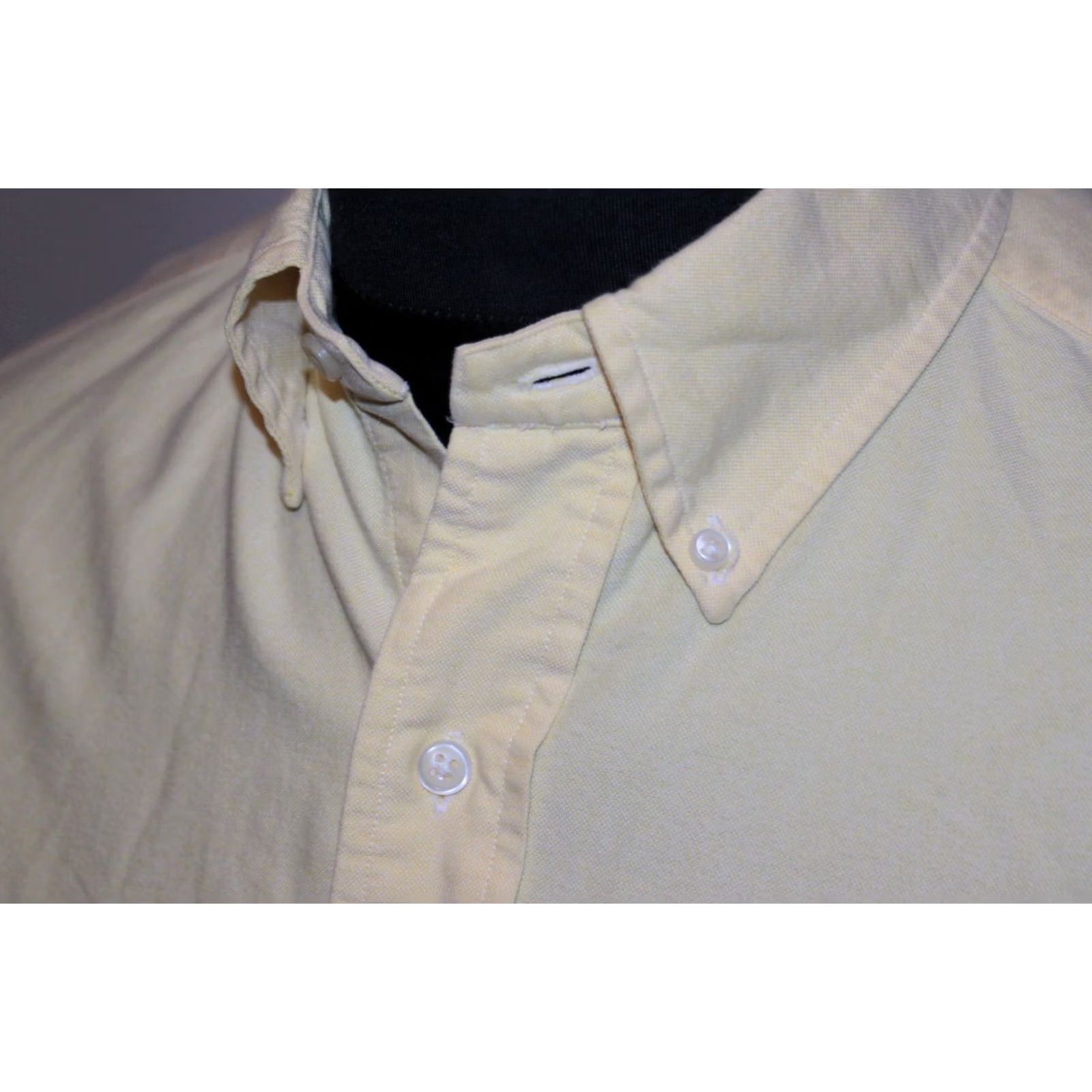 Ralph Lauren Ralph Lauren Mens Button-Up Yellow Shirt S Regular Fit 100% Cotton Size US S / EU 44-46 / 1 - 3 Thumbnail