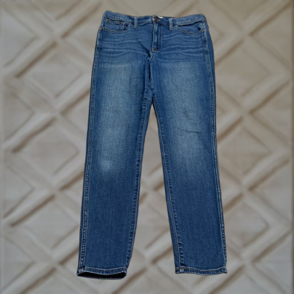 Madewell Madewell Jeans Womens Skinny Denim 31 High Rise Dark Wash Stretch City Grunge Outdoor Streetwear Preppy Mens Womens Boys Girls Size 24" / US 00 / IT 34 - 1 Thumbnail
