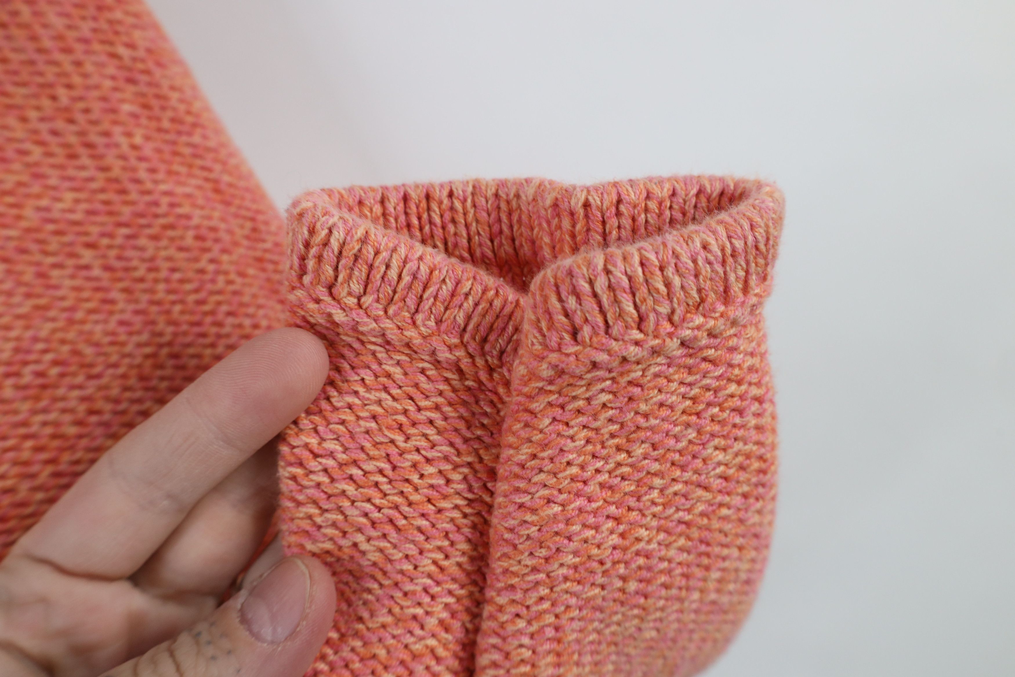 L.L. Bean × Vintage Vintage LL Bean Blank Tight Weave Cotton Knit Sweater Pink Size M / US 6-8 / IT 42-44 - 5 Thumbnail