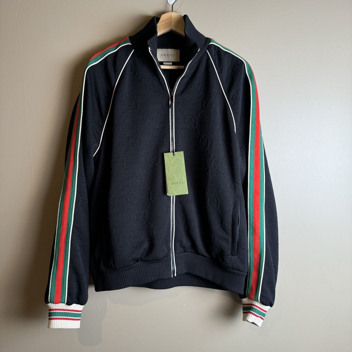 Gucci Gucci GG Jacquard Zipped Jacket Size US M / EU 48-50 / 2 - 3 Thumbnail