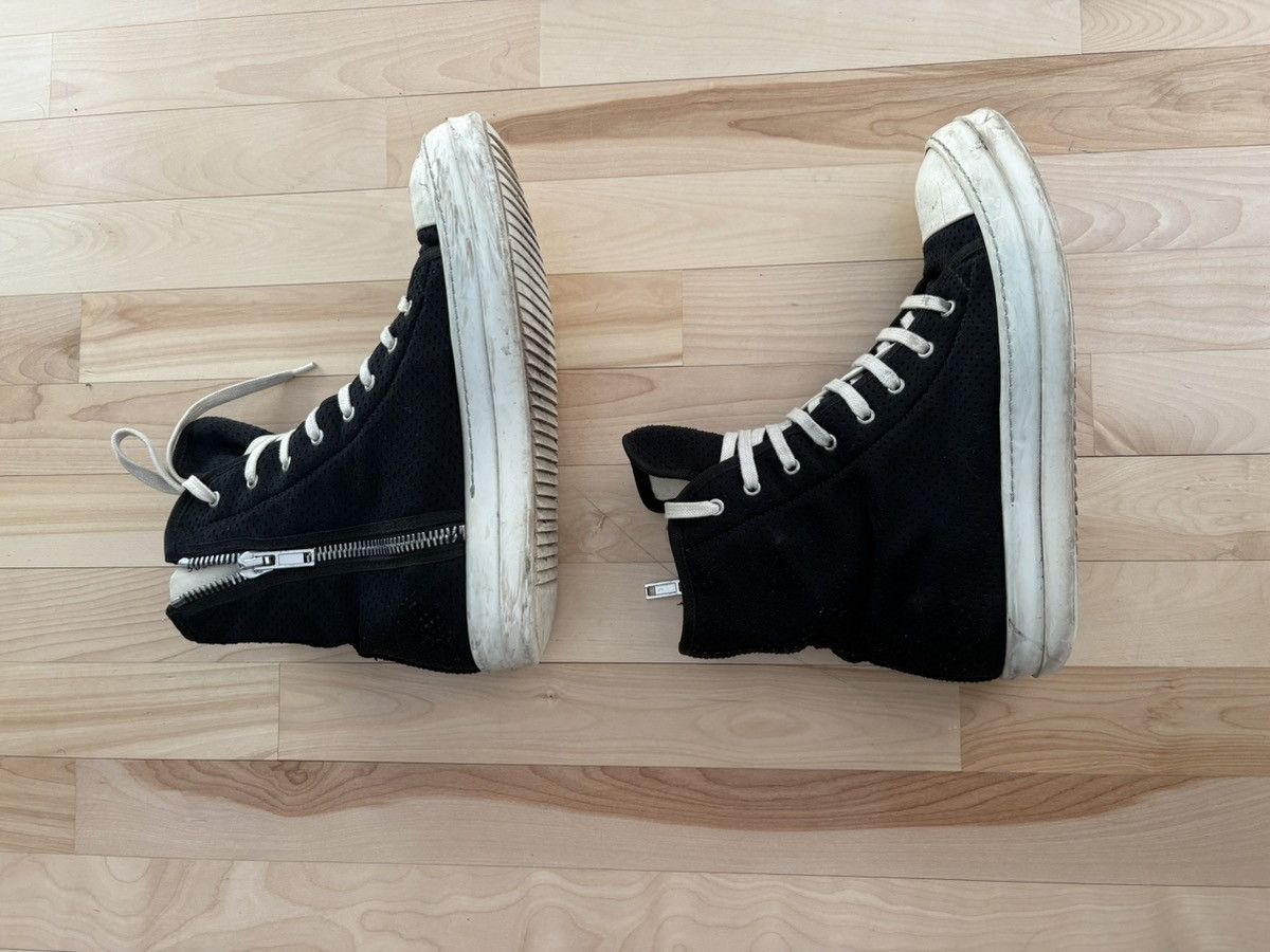 Rick Owens DRKSHDW Perforated Ramones Size US 9.5 / EU 42-43 - 2 Thumbnail