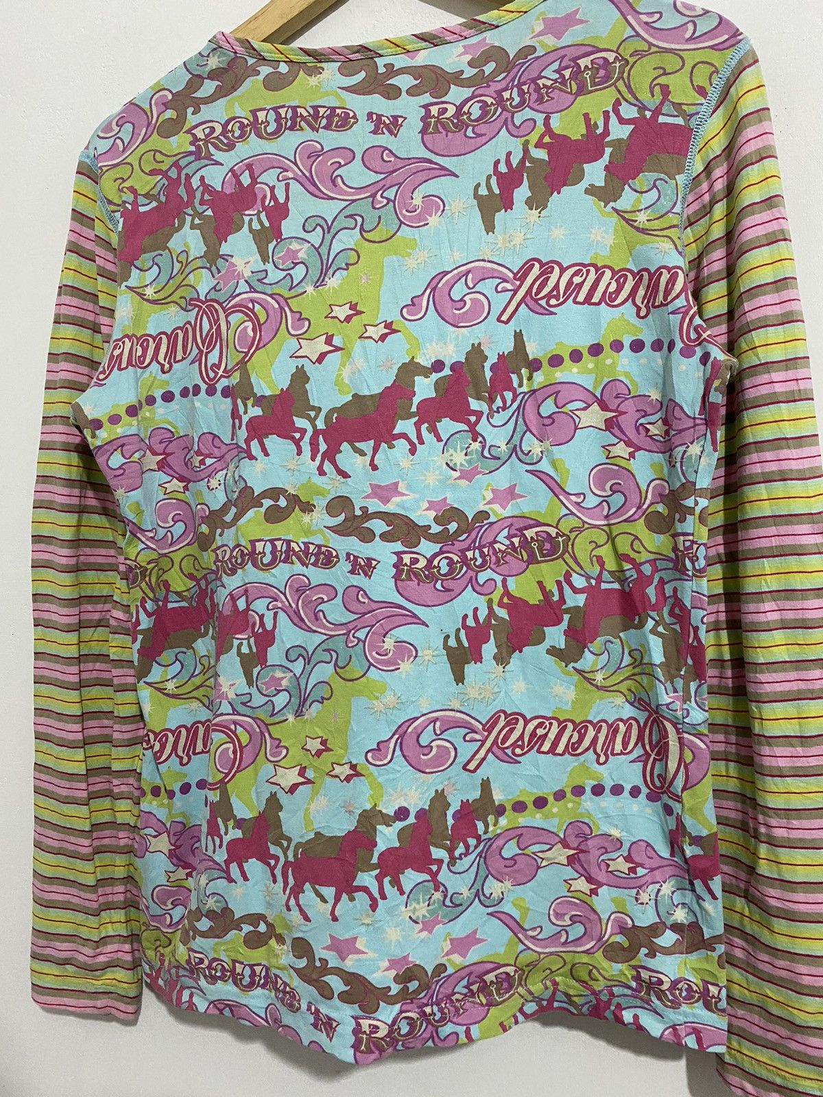 Beauty Beast × Hysteric Glamour × Japanese Brand Japanese Pony Round Hysteric Y2K Styled Size US M / EU 48-50 / 2 - 4 Thumbnail