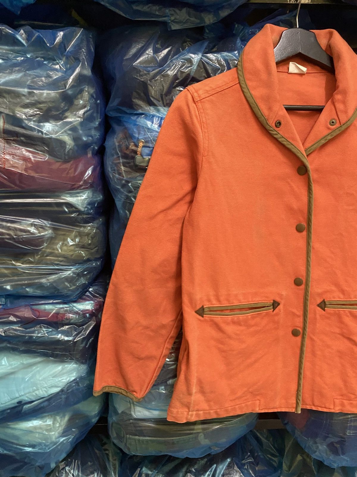 SHIPS VINTAGE SHIPS CANVAS SHAWL COLLAR JACKET Size S / US 4 / IT 40 - 5 Thumbnail