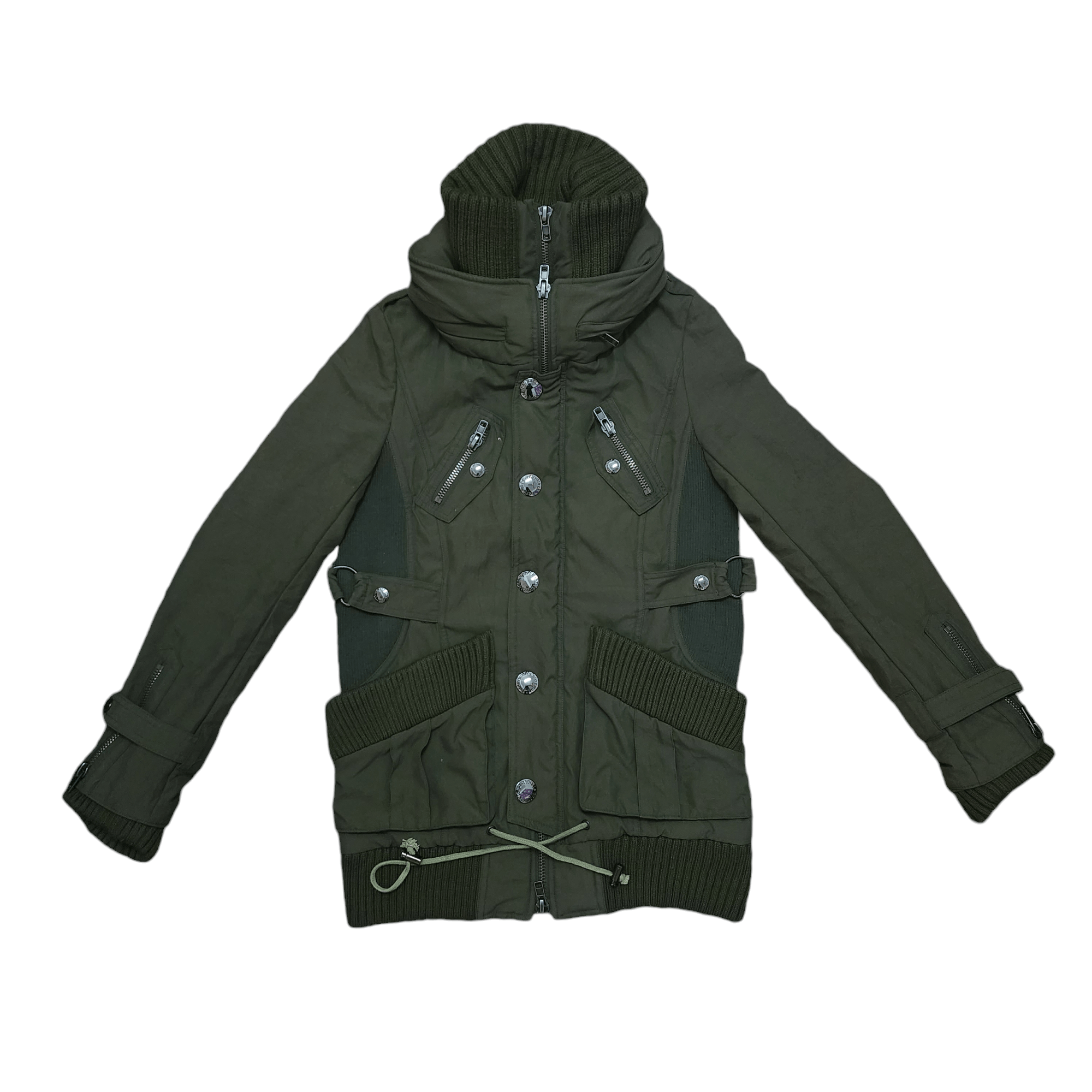 Japanese Brand 🔥Style🔥 Shake Shake Bosy Girls Camou Multipocket Jacket Size M / US 6-8 / IT 42-44 - 1 Thumbnail