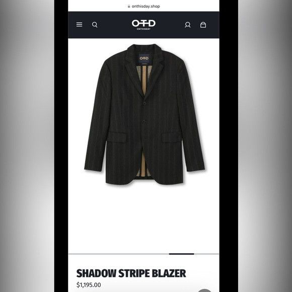 Other OTD blazer - size 56 Size 54L - 3 Thumbnail