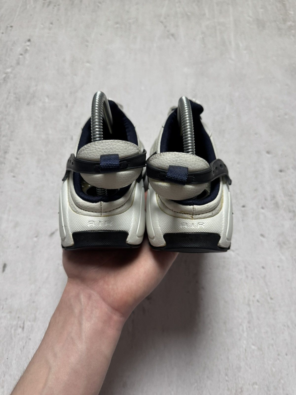 Nike 00s Vintage Nike Air Visi Havoc Leather Y2K Shoe Size US 9 / IT 39 - 6 Thumbnail