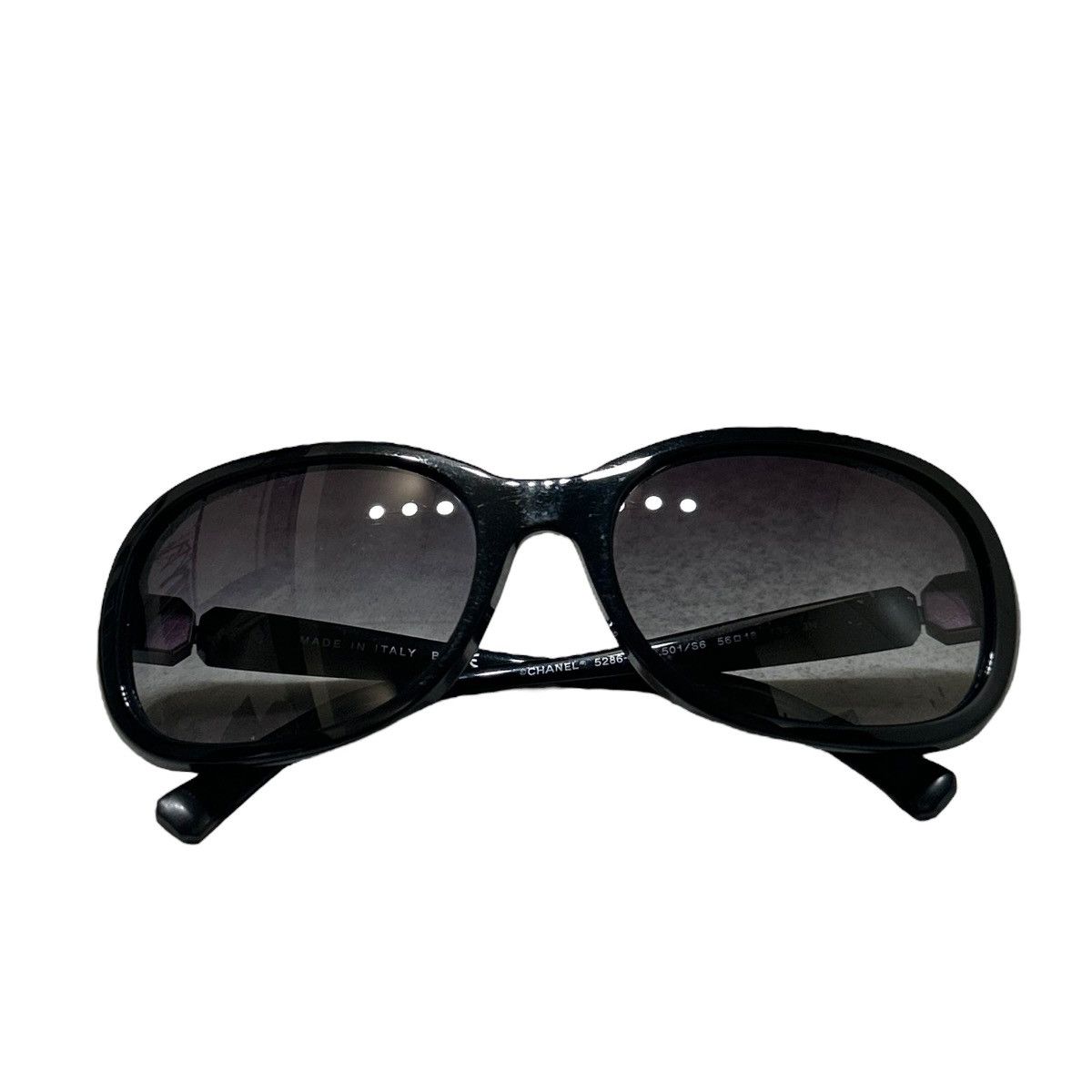 Chanel 468 CHANEL sunglasses black with case Size ONE SIZE - 6 Thumbnail