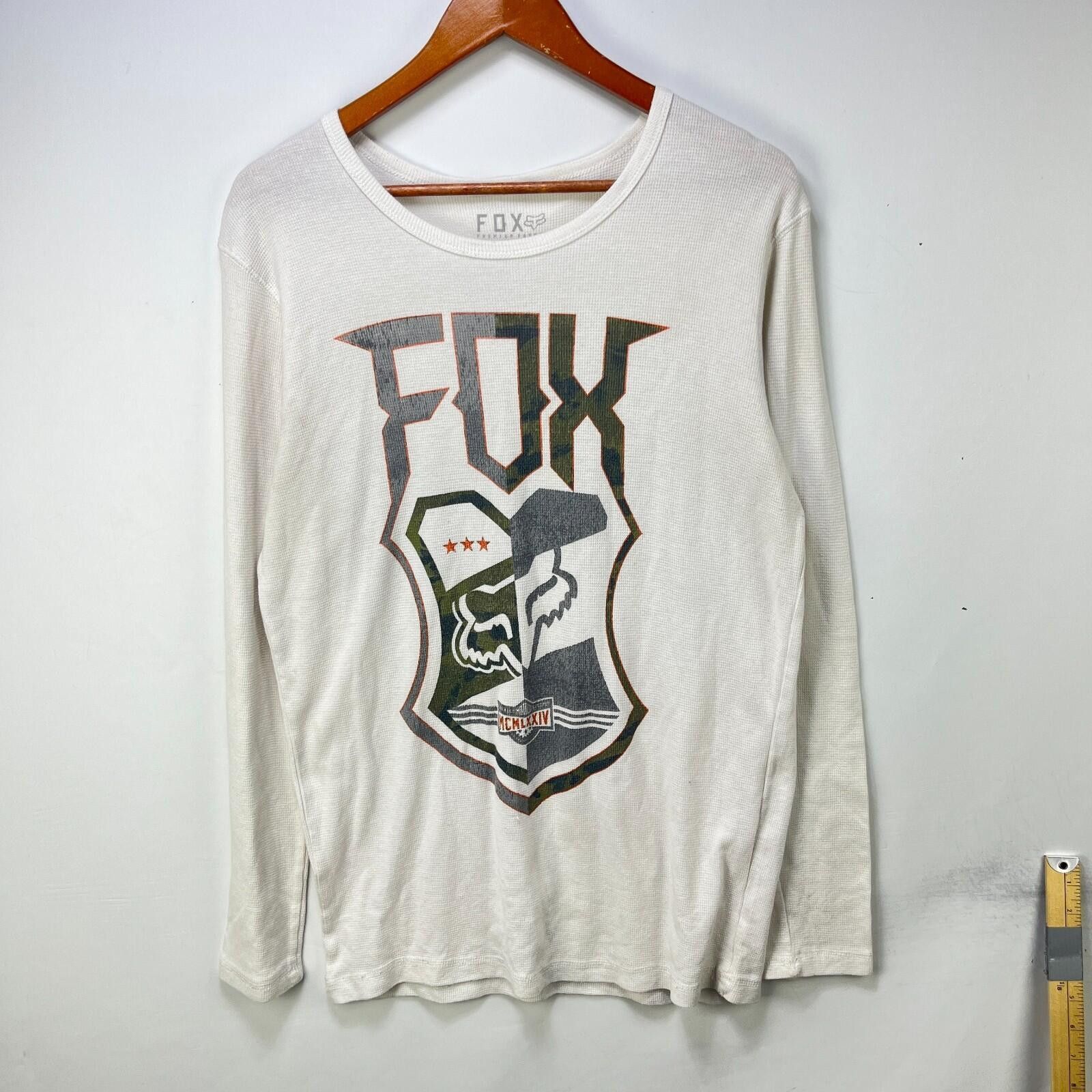 Fox Racing Vintage Fox Thermal Racing Long Sleeve Shirt Large Size US L / EU 52-54 / 3 - 1 Thumbnail