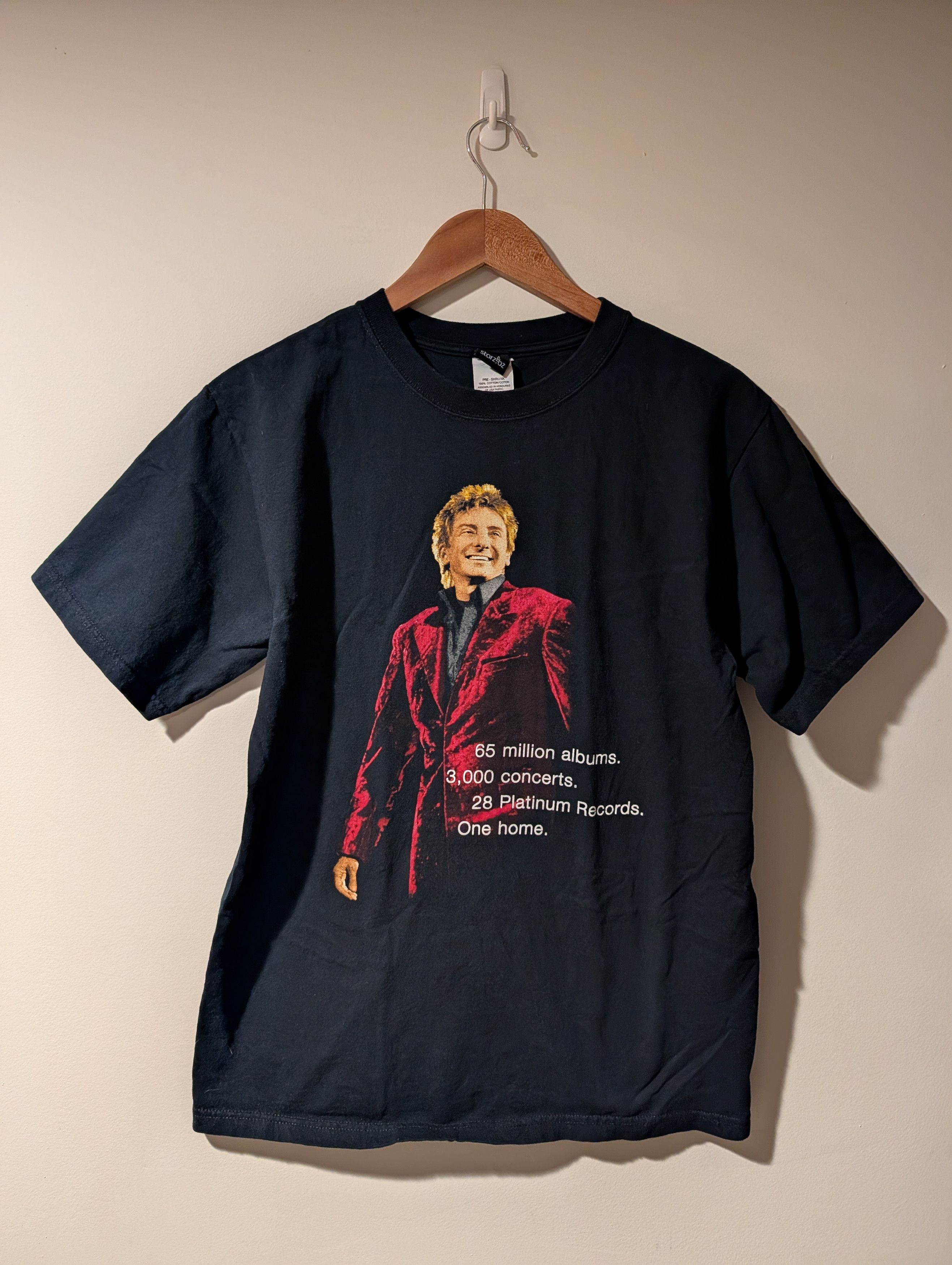 Band Tees Vintage Y2K Manilow Music and Passion Las Vegas T-Shirt Size US M / EU 48-50 / 2 - 1 Thumbnail