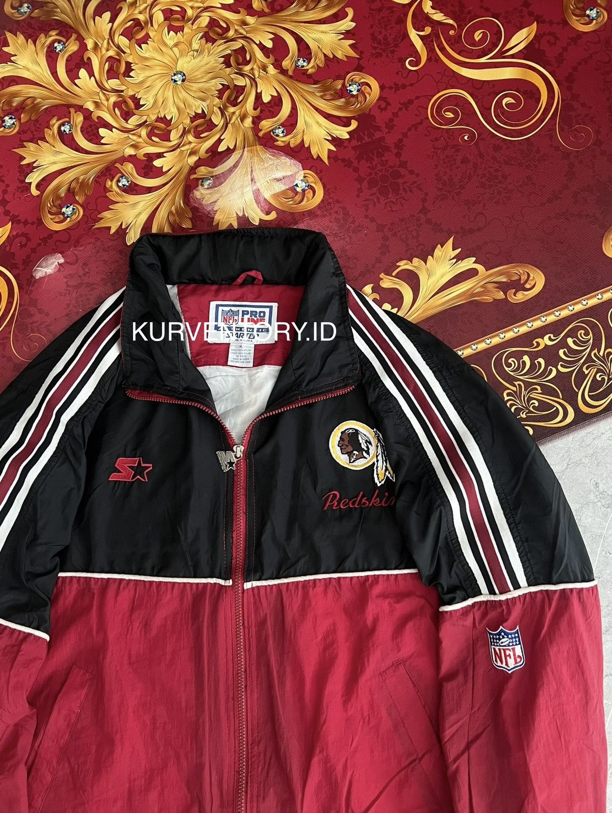 Starter (SOLD OUT) Starter Pro Line NFL Washington Redskins Jacket Size US XL / EU 56 / 4 - 3 Thumbnail
