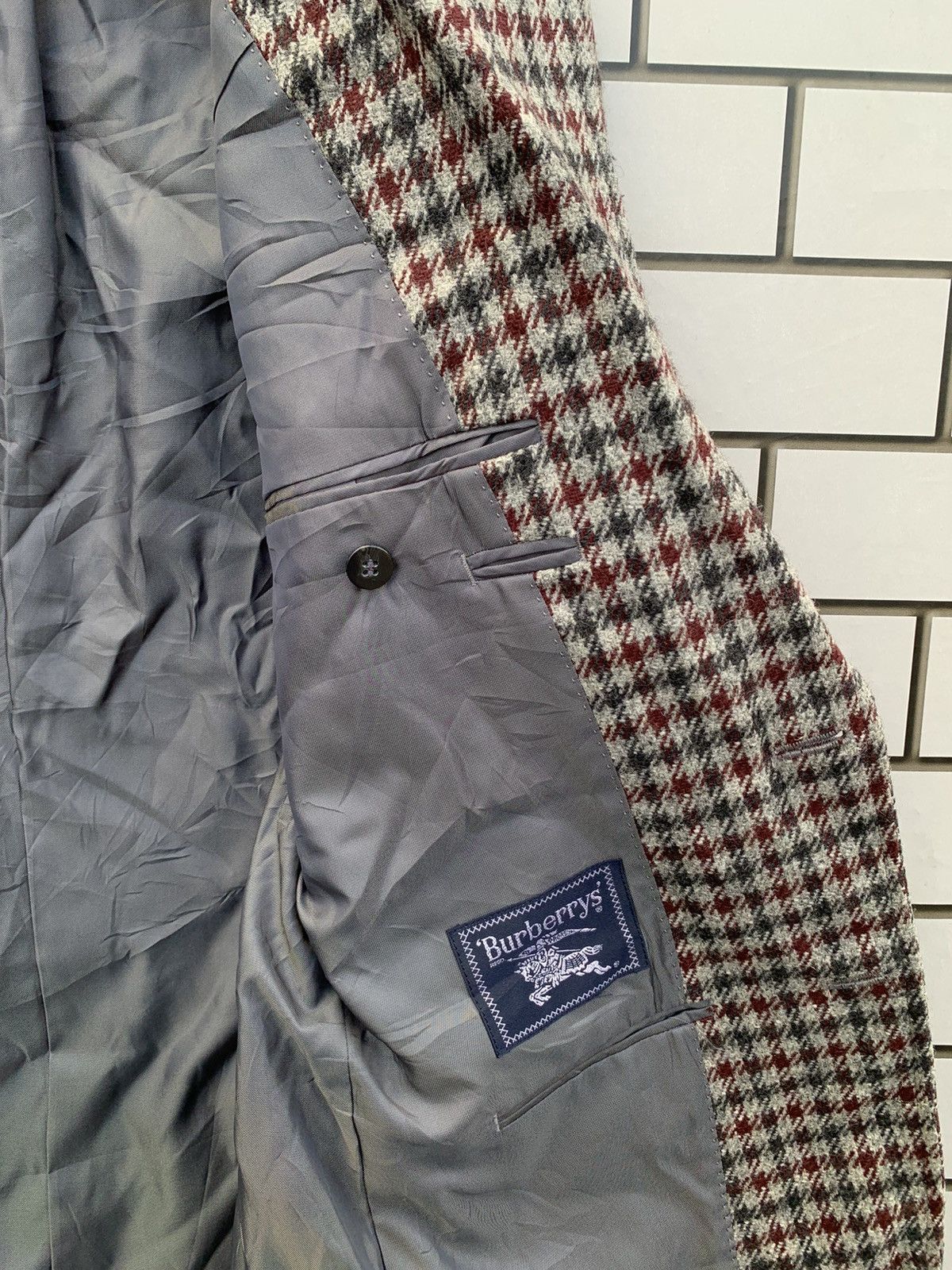 Burberry × Designer × Vintage Vintage Burberrys Blazers Size 44S - 18 Thumbnail