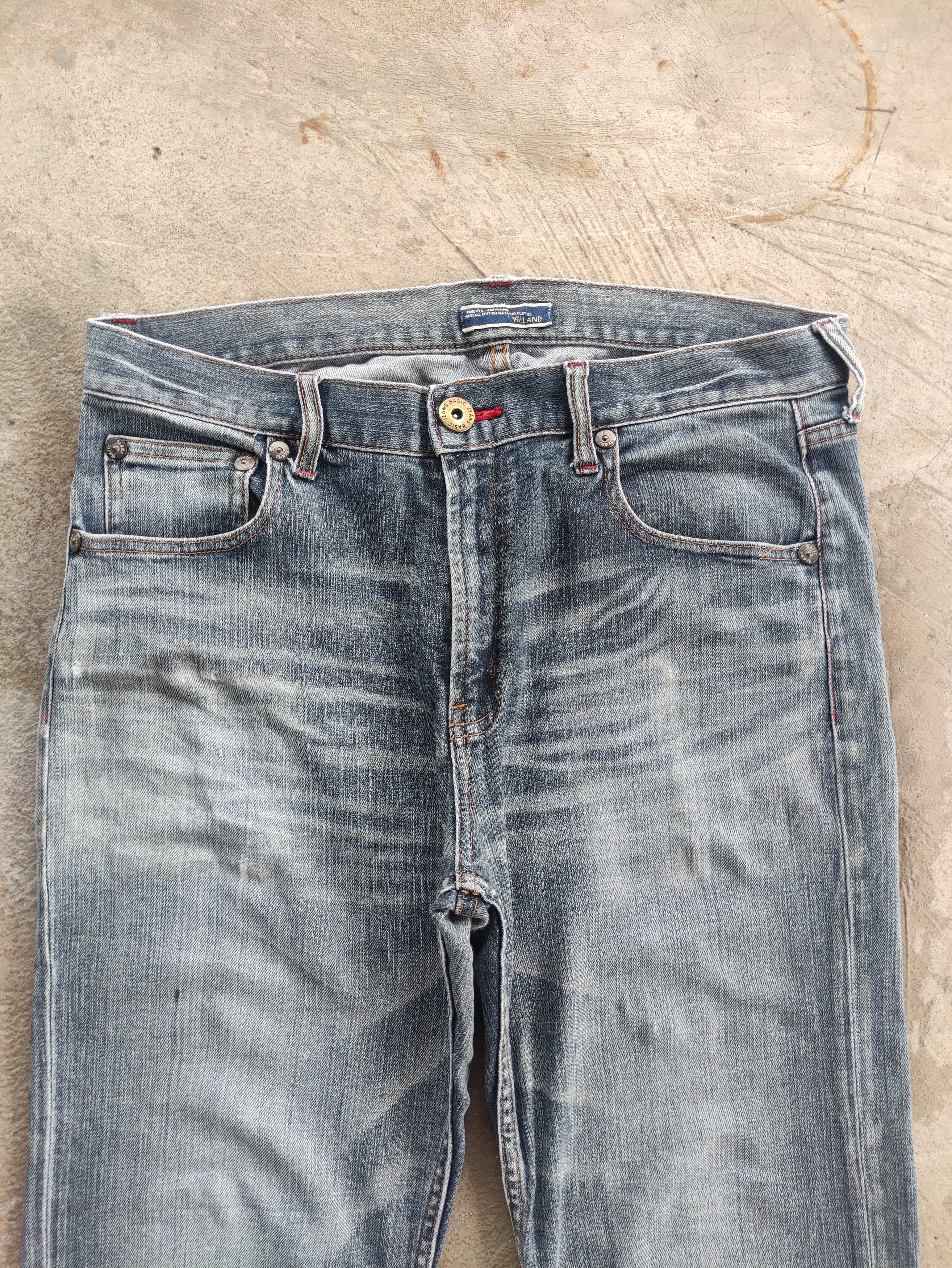 Japanese Brand Vintage Japanese Jean Distressed Faded Denim Pants Size US 34 / EU 50 - 3 Thumbnail