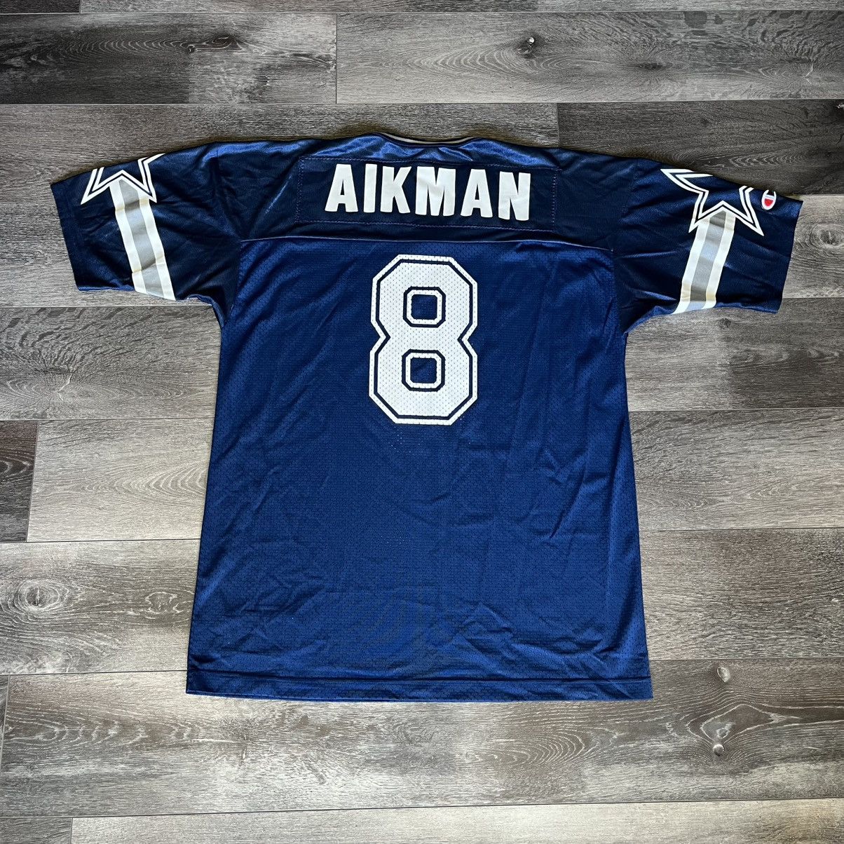 Champion Vintage 1990s NFL Champion Troy Aikman Dallas Cowboys Jersey Size US L / EU 52-54 / 3 - 1 Thumbnail